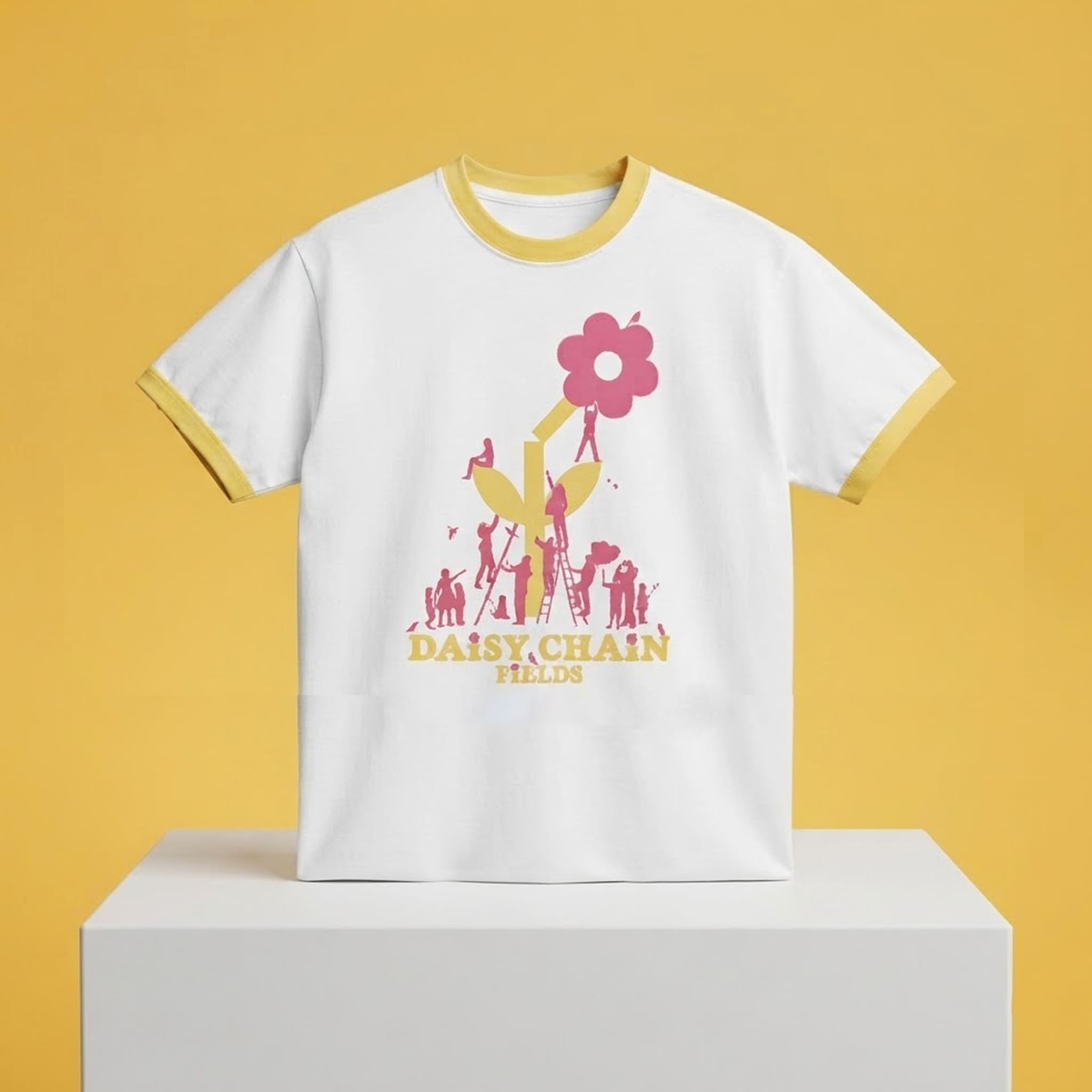 Olivia Rodrigo Daisy Chain Fields Ringer Tee 1 Olivia Rodrigo Daisy Chain Fields Ringer Tee 1