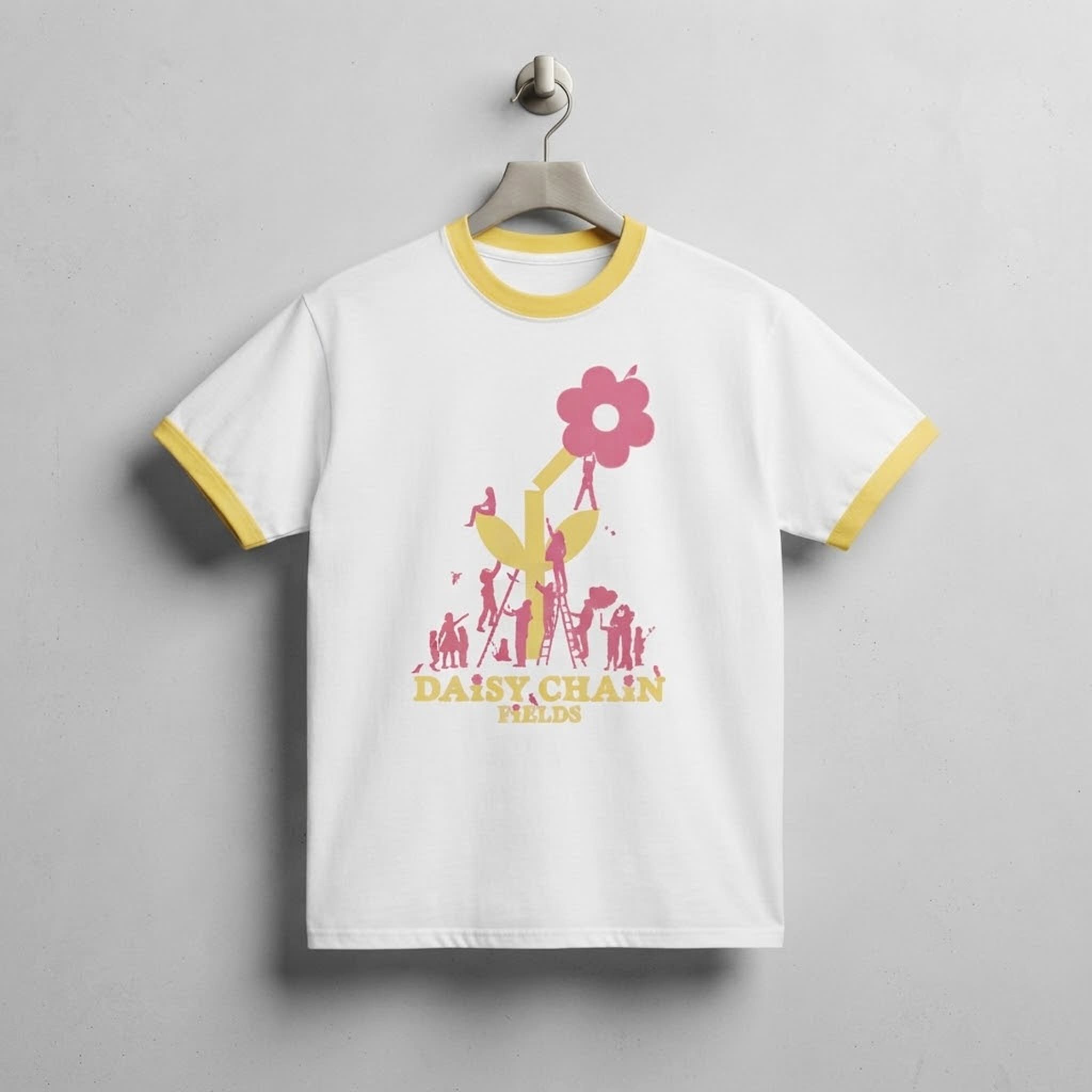 Olivia Rodrigo Daisy Chain Fields Ringer Tee 3 Olivia Rodrigo Daisy Chain Fields Ringer Tee 3