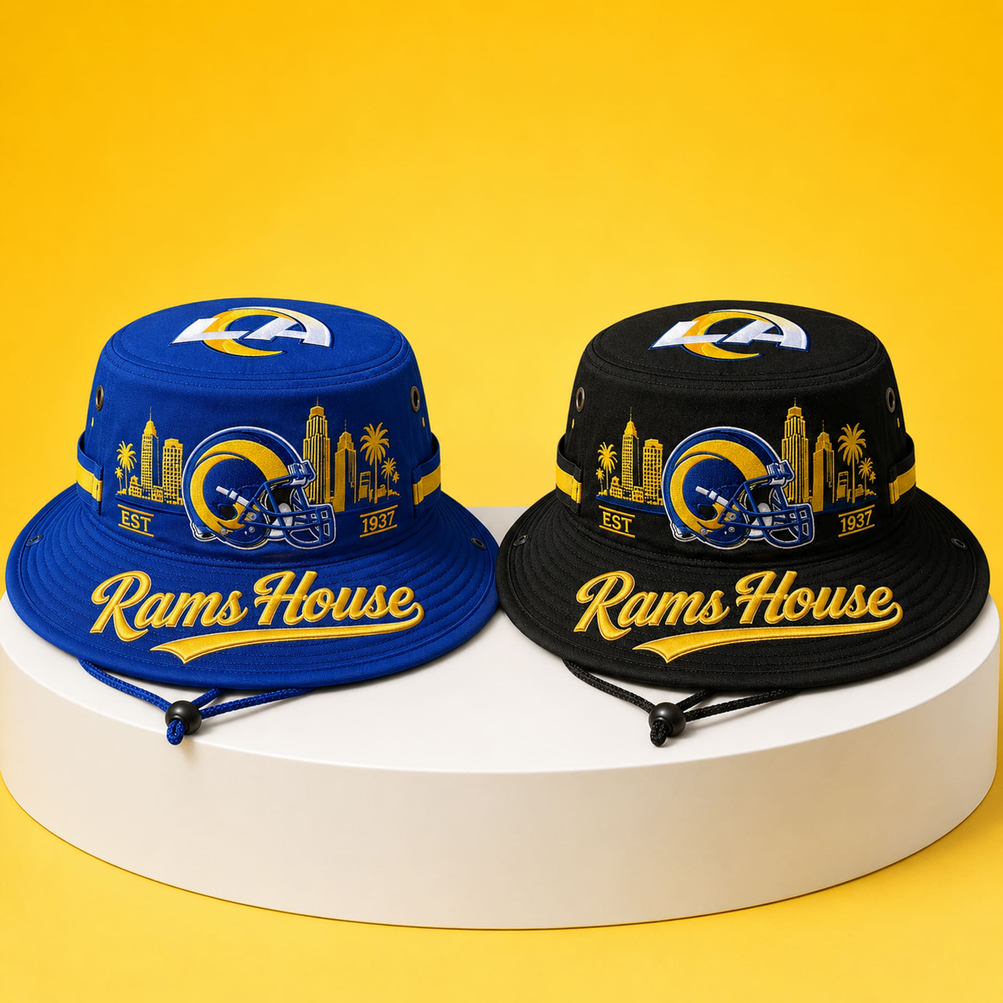 Rams House EST 1937 Bucket Hat 1 Rams House EST 1937 Bucket Hat 1