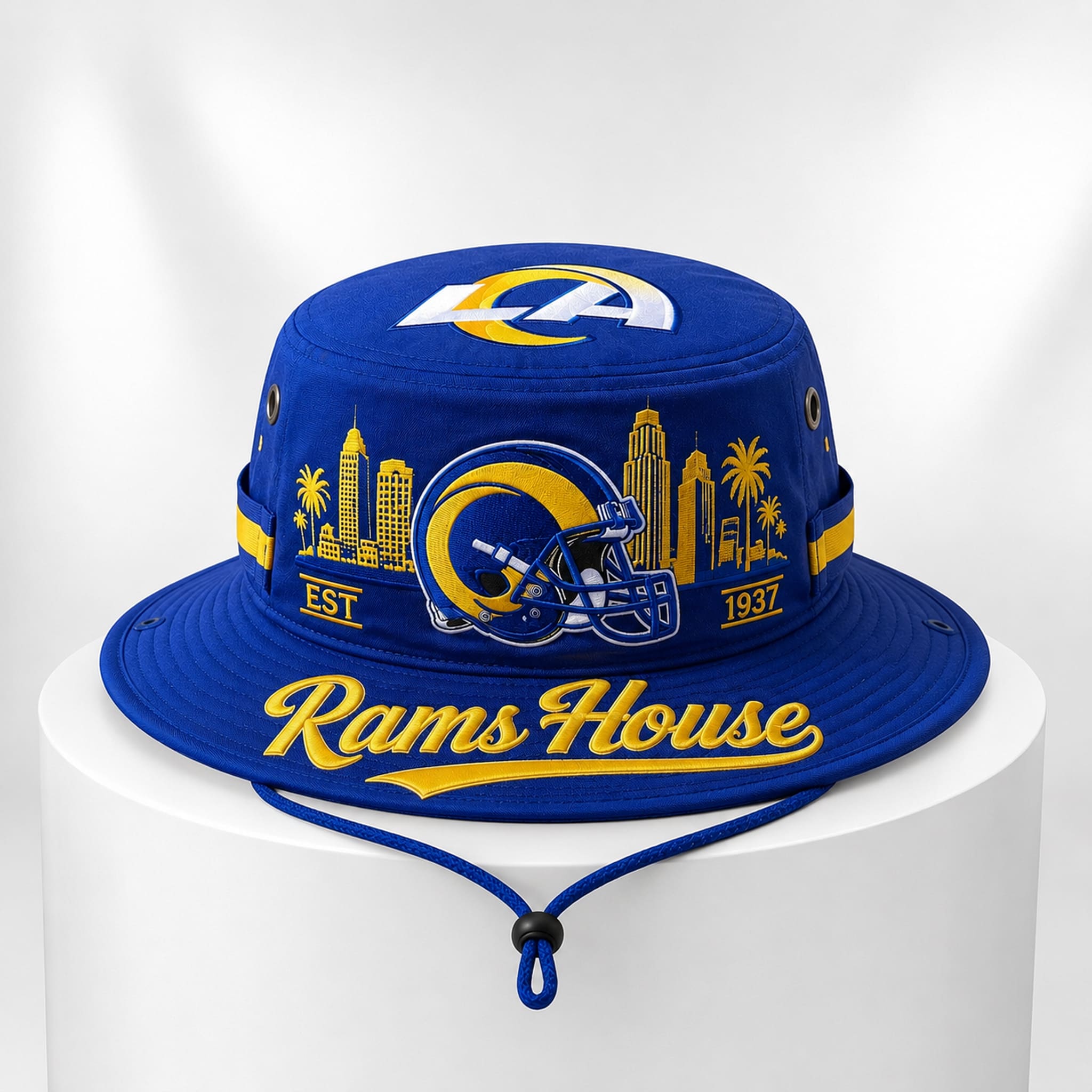 Rams House EST 1937 Bucket Hat 2 Rams House EST 1937 Bucket Hat 2