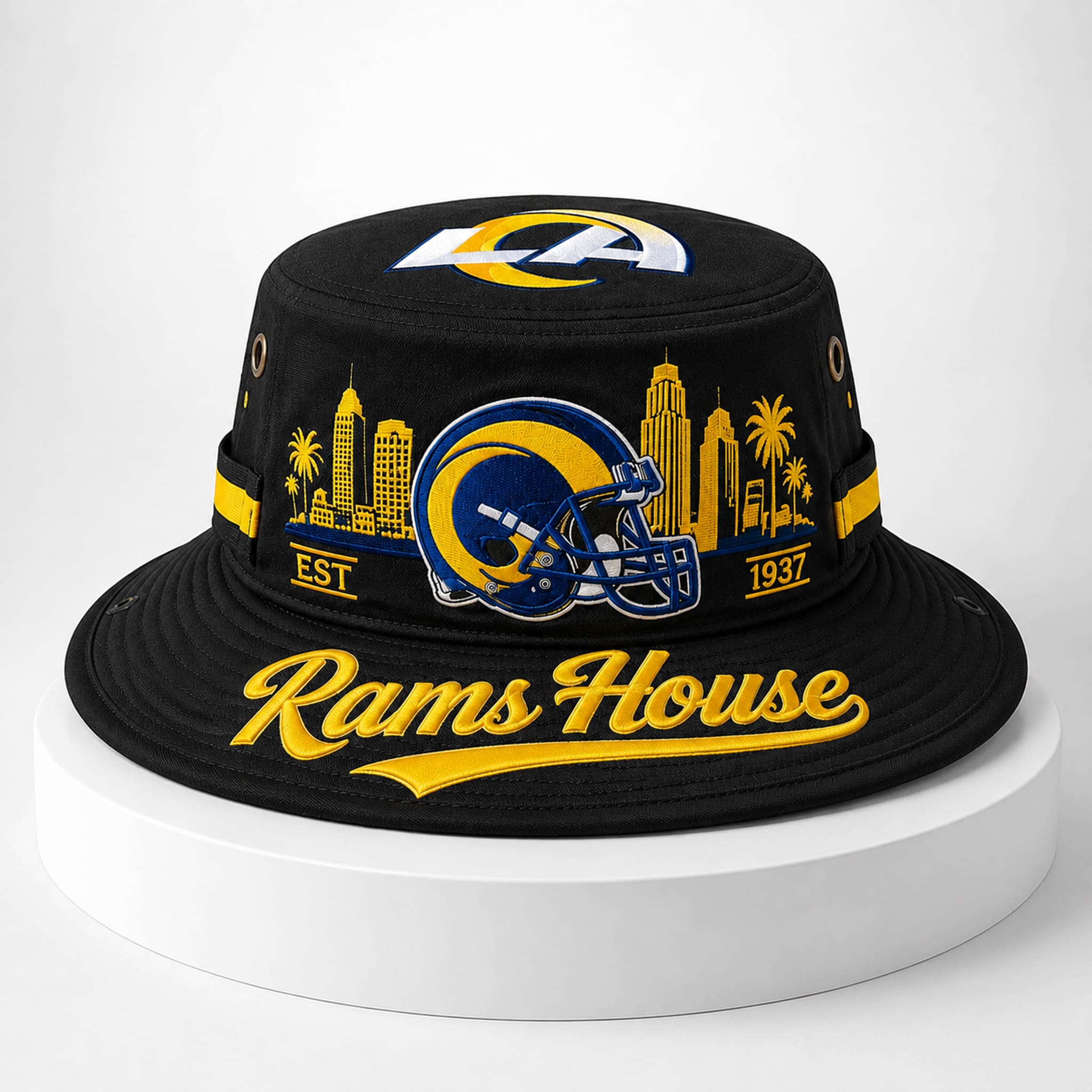 Rams House EST 1937 Bucket Hat 3 Rams House EST 1937 Bucket Hat 3