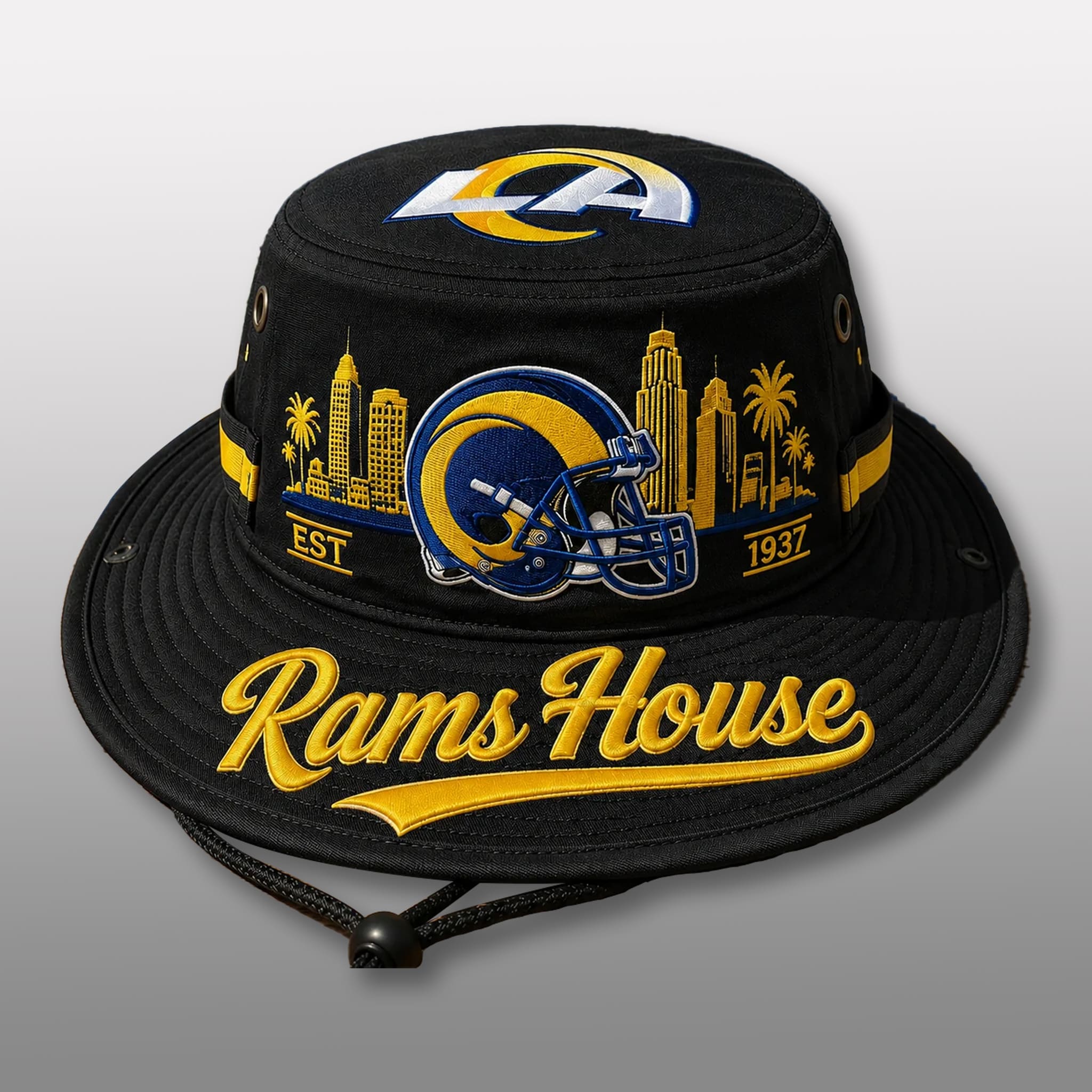Rams House EST 1937 Bucket Hat 5 Rams House EST 1937 Bucket Hat 5