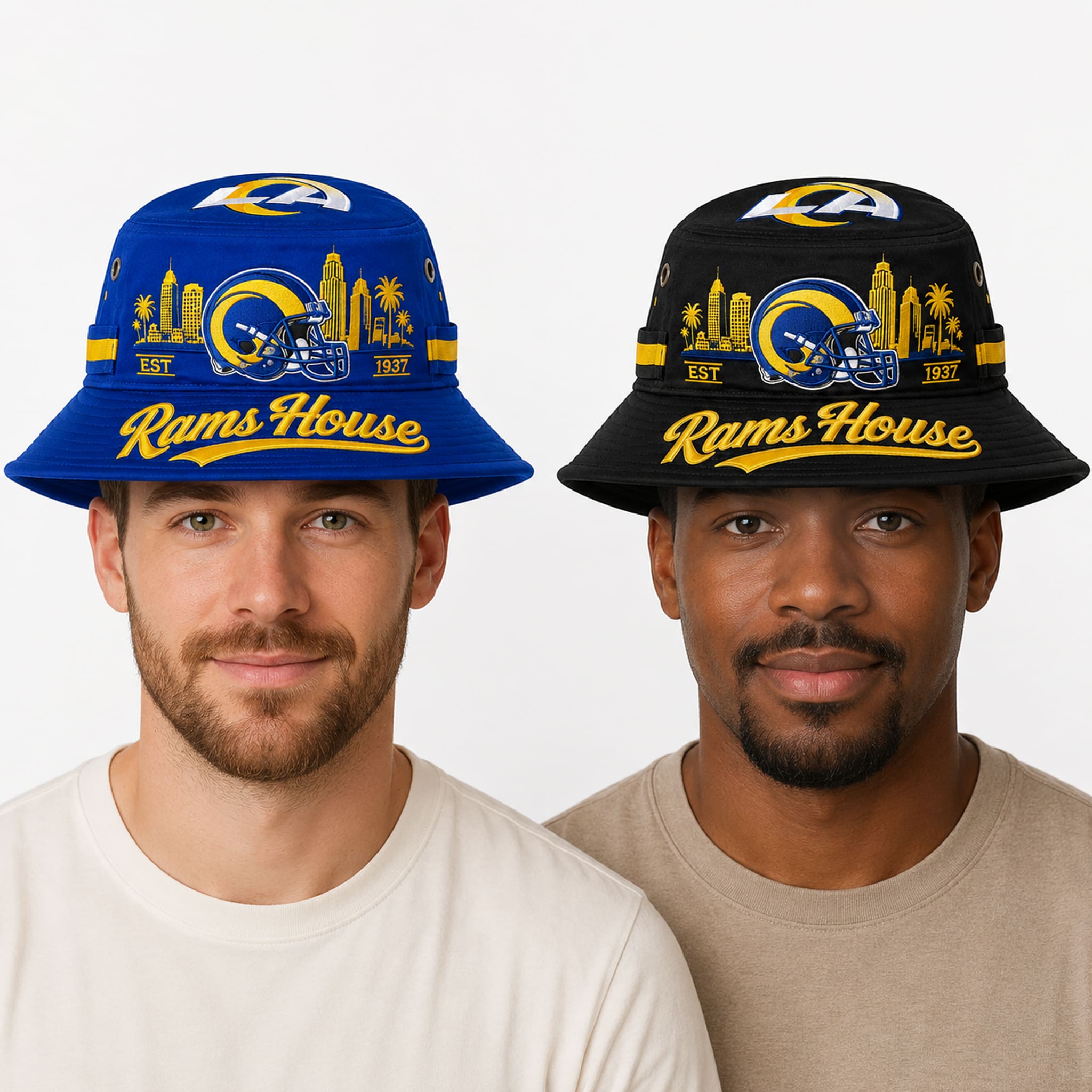Rams House EST 1937 Bucket Hat 6 Rams House EST 1937 Bucket Hat