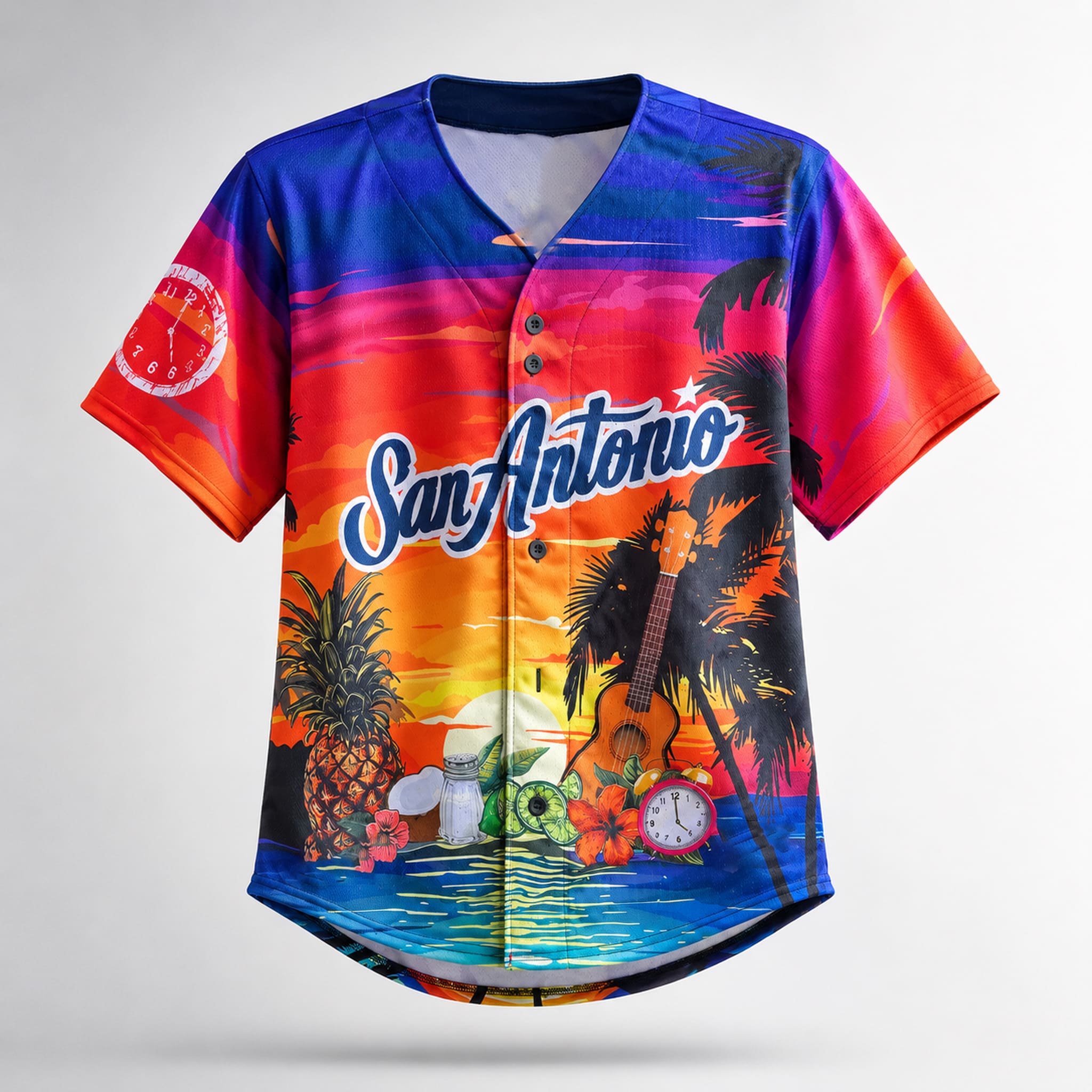 2026 San Antonio Missions Baseball Margaritaville Jersey 5 San Antonio Missions Baseball Margaritaville Jersey 2026