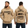 Seahawks USA 250 Veterans Day Camo Hoodie 4 Seahawks USA 250 Veterans Day Camo Hoodie 2