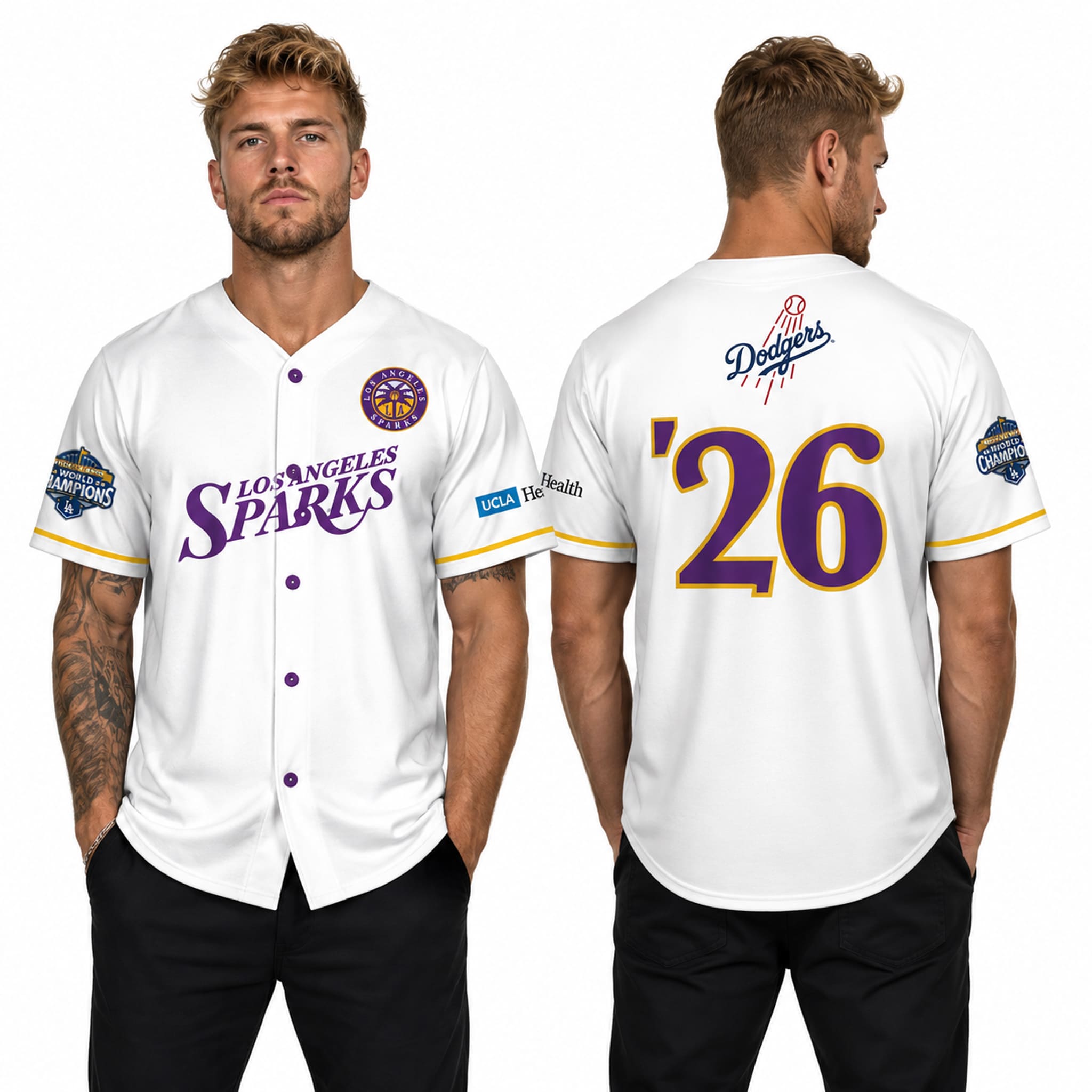 2026 Sparks x Dodgers Baseball Jersey Giveaway 5 Sparks x Dodgers Baseball Jersey Giveaway 2026