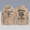 Texas A&M Aggies 250 Years of Freedom Veteran Camo Hoodie 4 Texas AM Aggies Years of Freedom Veteran Camo Hoodie 2