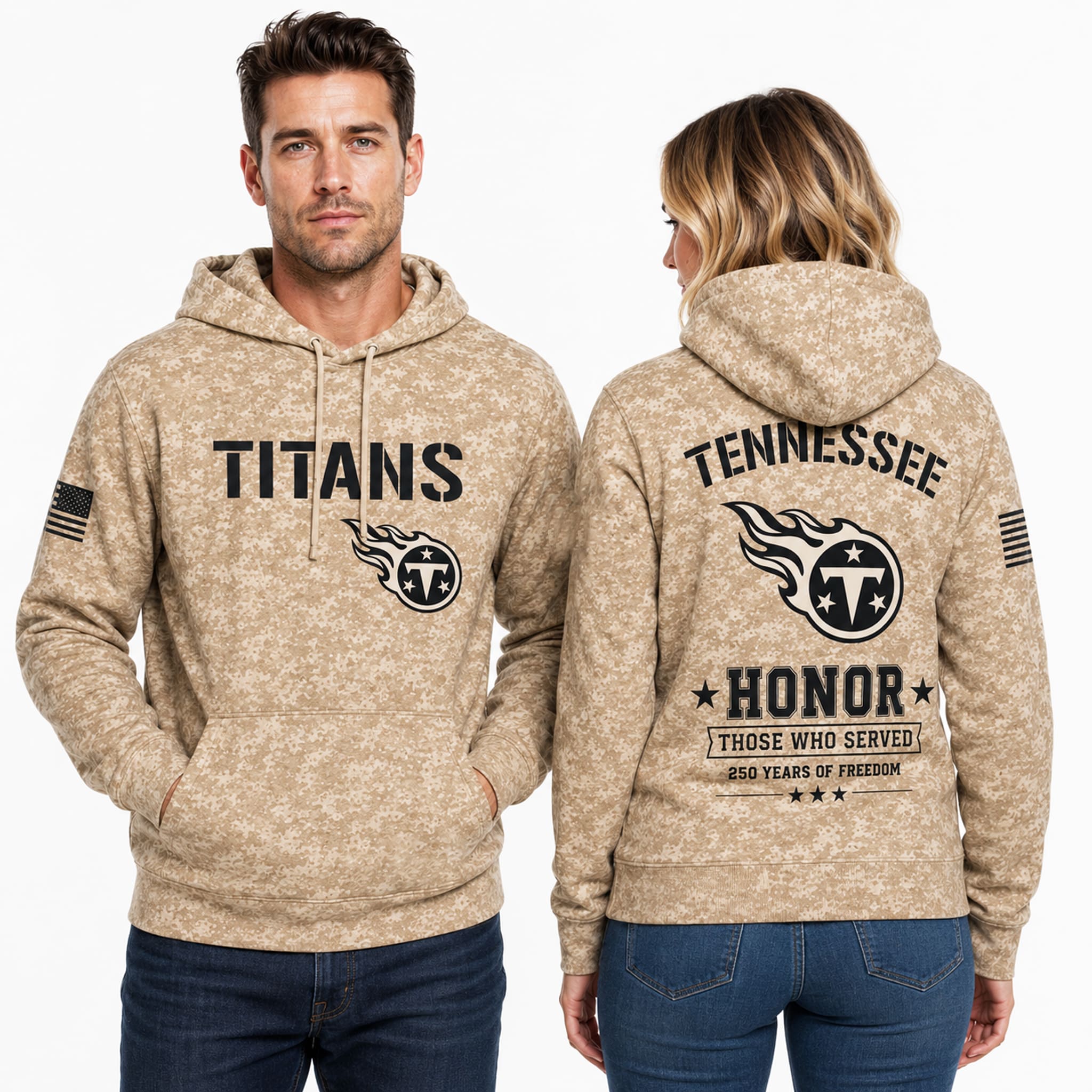Titans USA 250 Veterans Day Camo Hoodie 2 Titans USA 250 Veterans Day Camo Hoodie 2