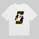 WVU Pat White Number 5 Retirement Shirt