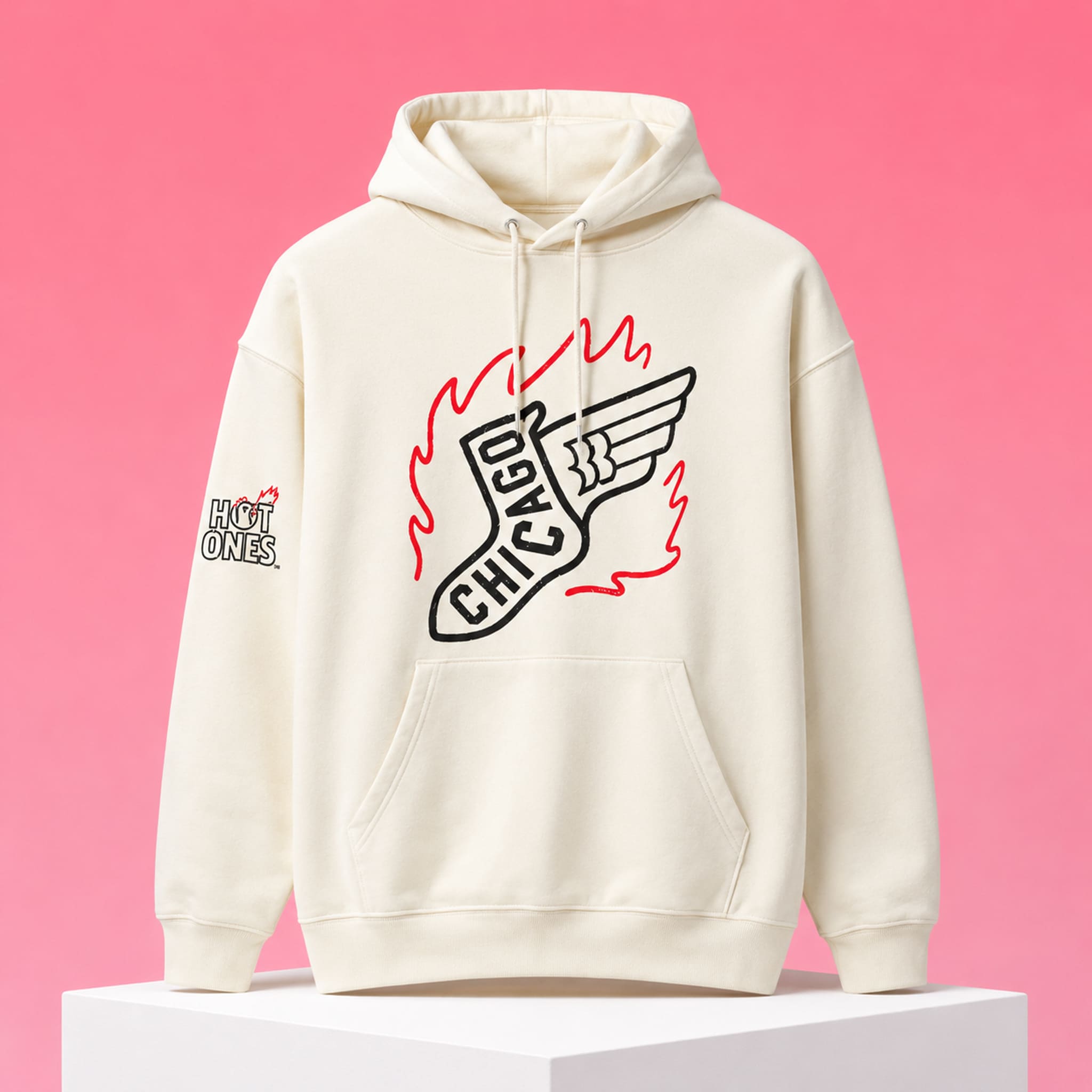 White Sox Hot Ones White Hoodie 2026 1 White Sox Hot Ones White Hoodie 2026 1