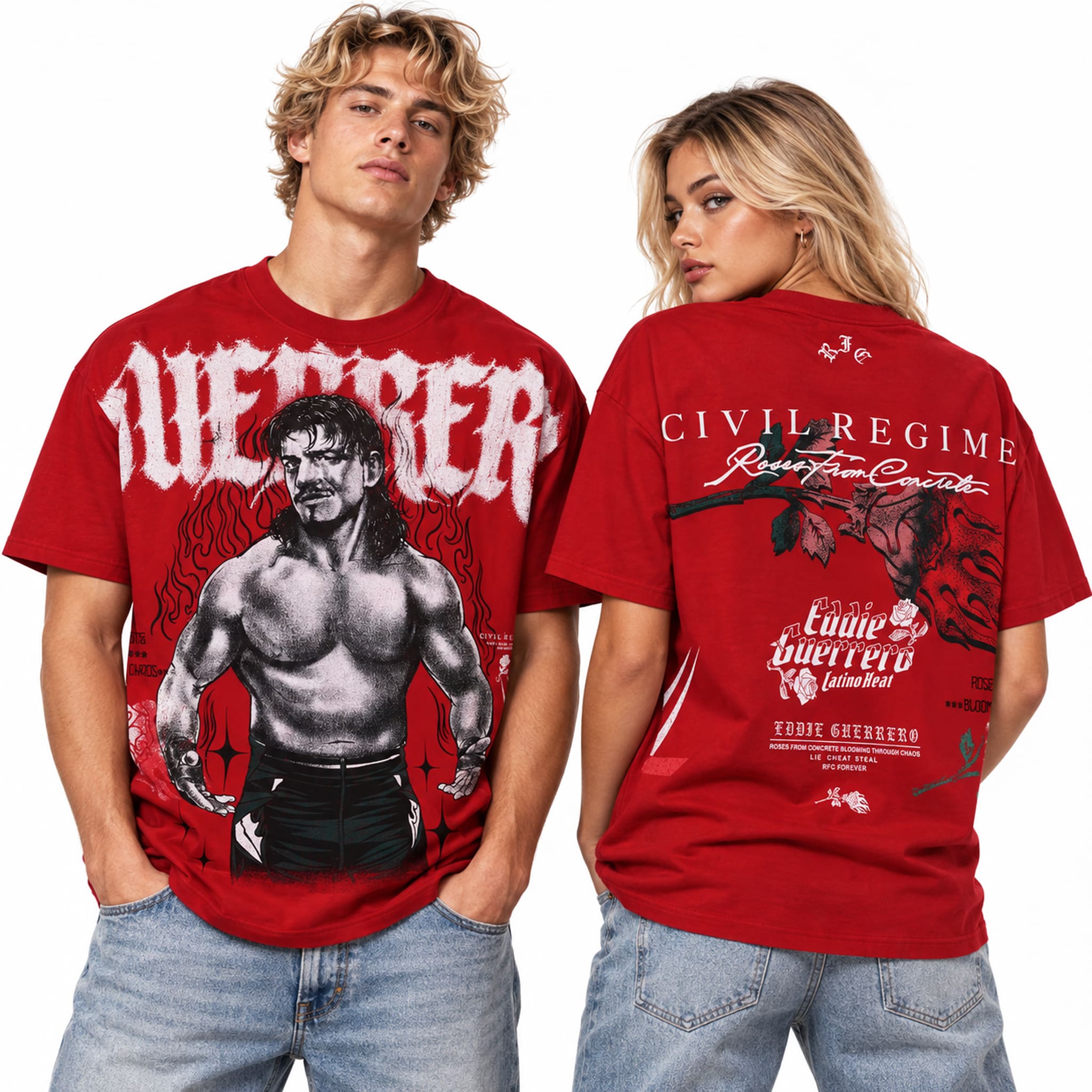 Rey Mysterio Eddie Guerrero Red Shirt 2 1 rey mysterio eddie guerrero red shirt 2.jpg
