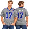 2026 Bills Rivalry Nickel City Grey Jersey 4 2026 Bills Rivalry Nickel City Grey Jersey 2