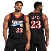 2026 Black Lebron Sixers Jersey 7 2026 Black Lebron Sixers Jersey 1