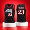 2026 Black Lebron Sixers Jersey 4 2026 Black Lebron Sixers Jersey 2