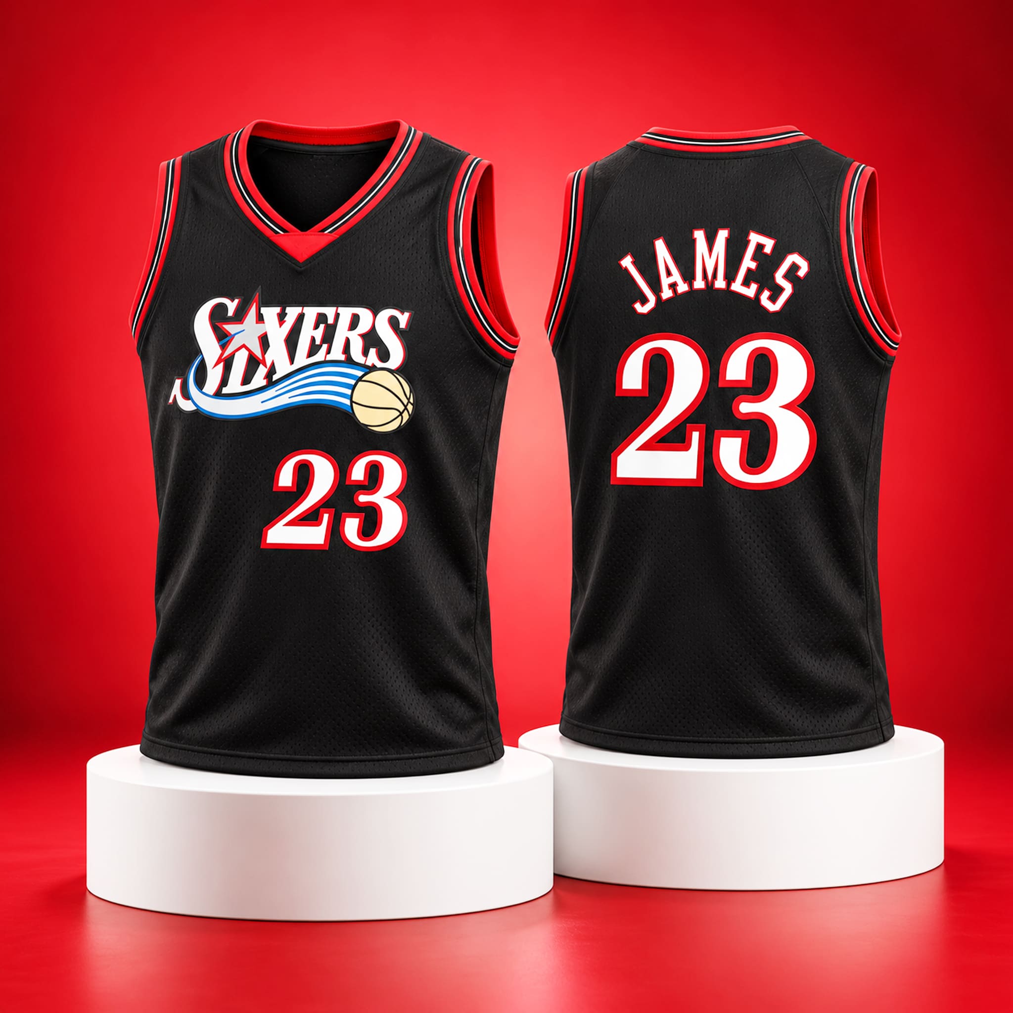 2026 Black Lebron Sixers Jersey 2 2026 Black Lebron Sixers Jersey 2