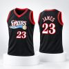 2026 Black Lebron Sixers Jersey 5 2026 Black Lebron Sixers Jersey 3