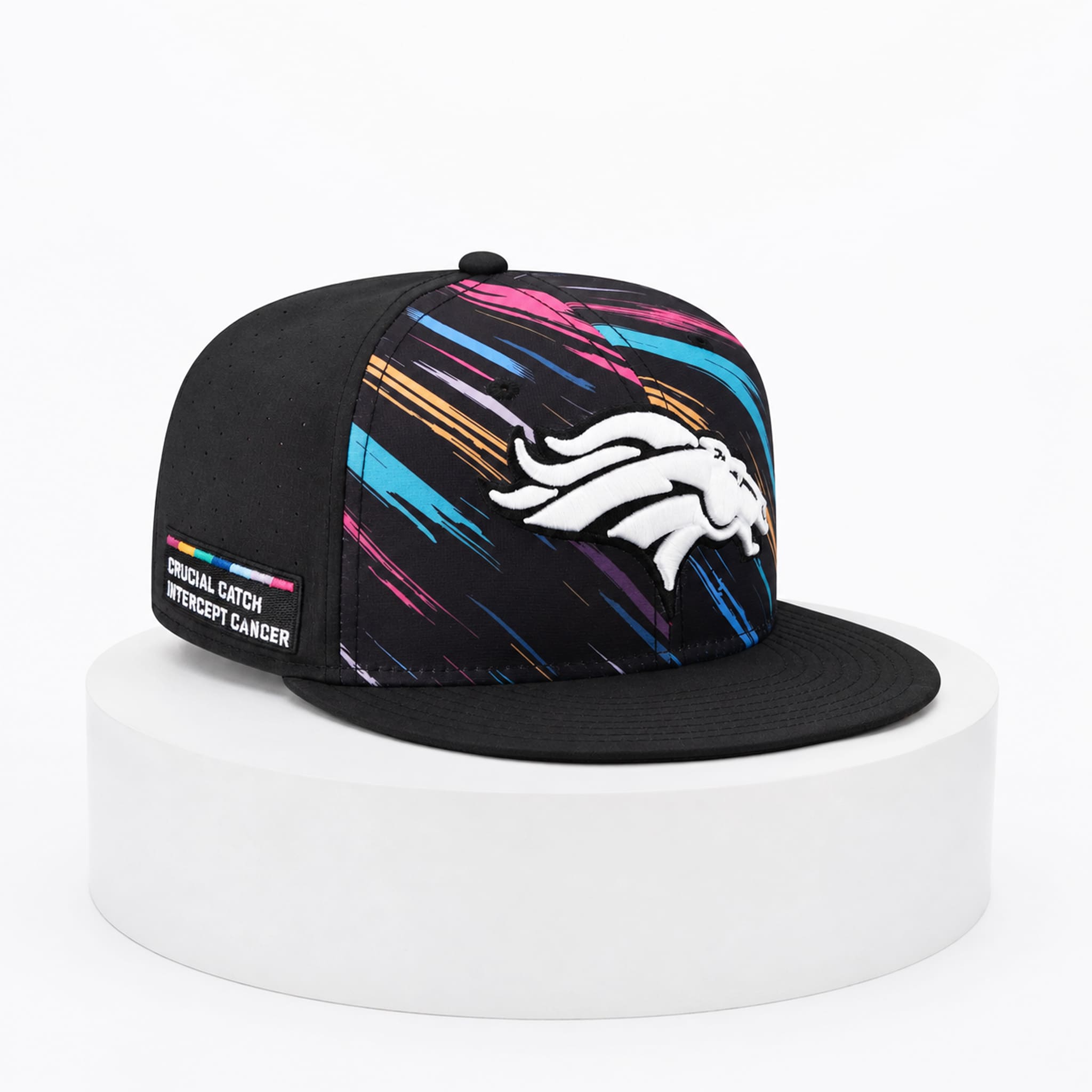2026 Broncos Crucial Catch Cancer Hat 2 2026 Broncos Crucial Catch Cancer Hat 2