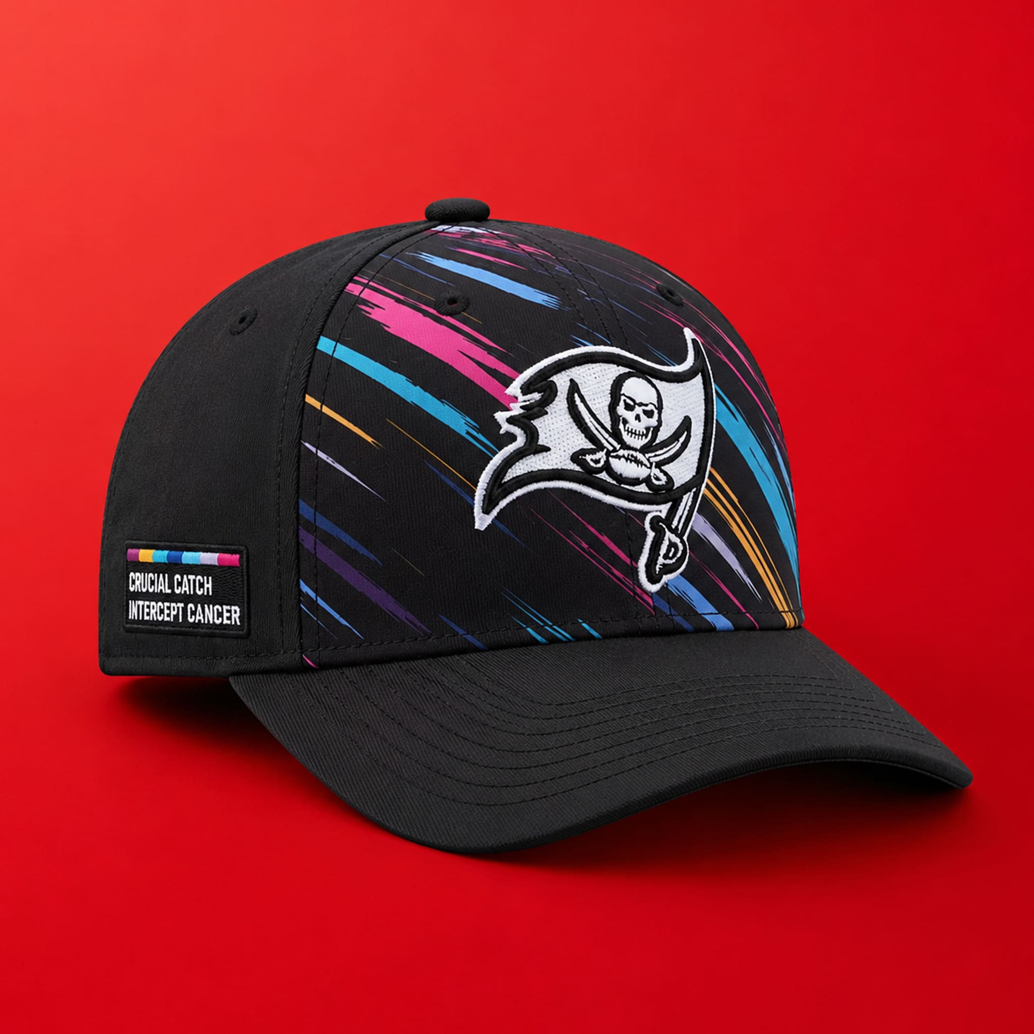 2026 Buccaneers Crucial Catch Cancer Hat 1 2026 Buccaneers Crucial Catch Cancer Hat 1