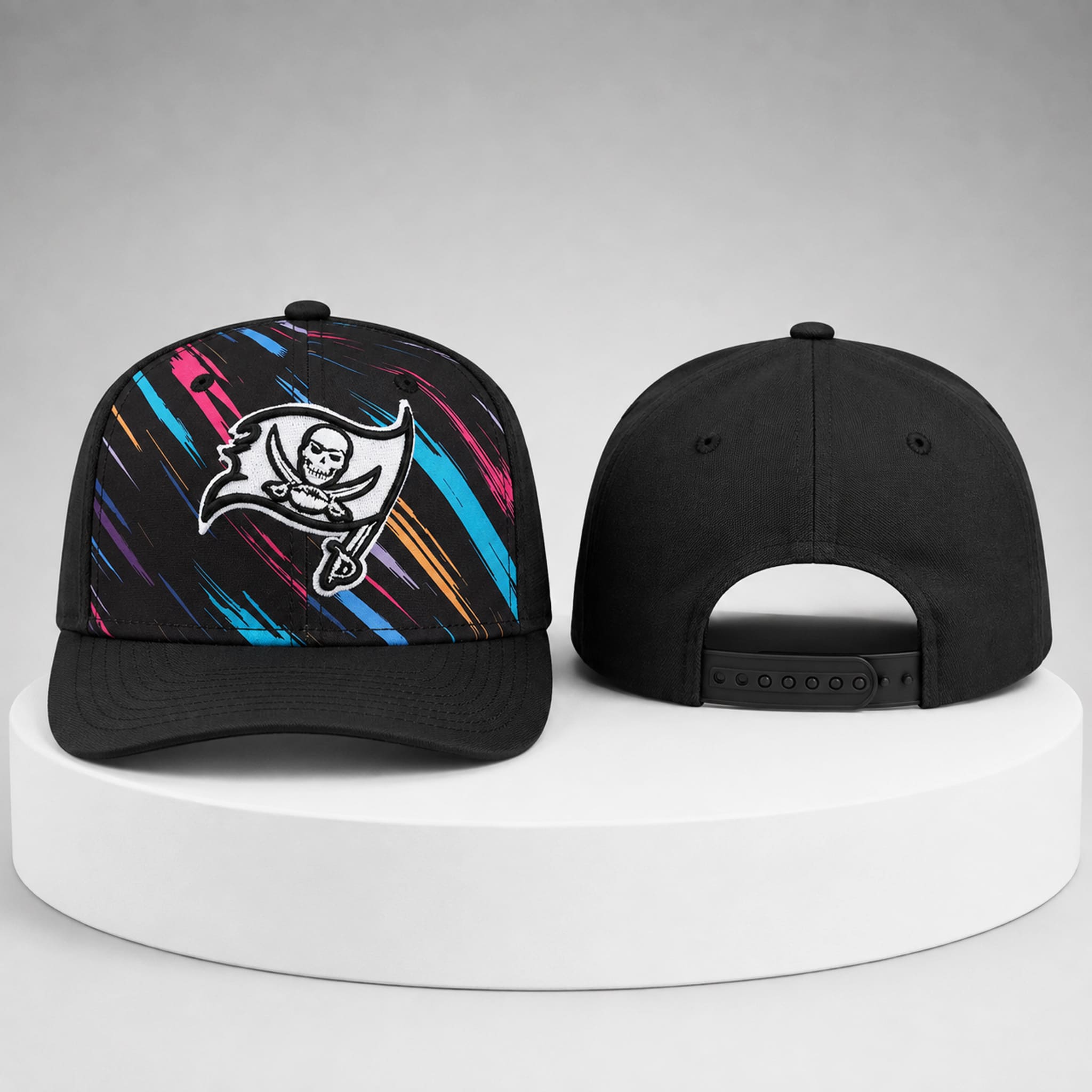 2026 Buccaneers Crucial Catch Cancer Hat 3 2026 Buccaneers Crucial Catch Cancer Hat 3