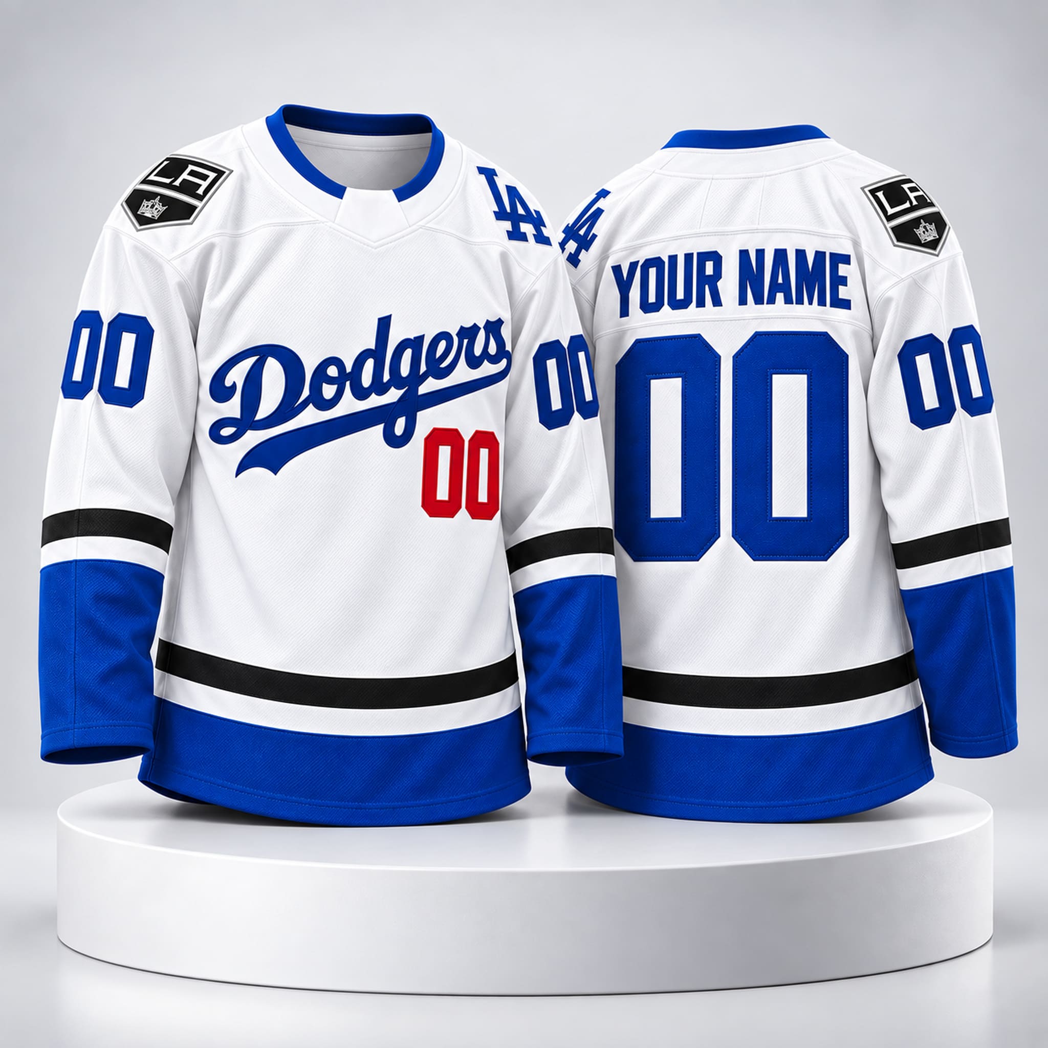 2026 LA Kings Dodgers Hockey Jersey 3 2026 LA Kings Dodgers Hockey Jersey 3