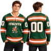 2026 Miami Hurricanes Hockey Jersey Custom 4 2026 Miami Hurricanes Hockey Jersey Custom 2