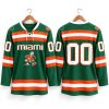2026 Miami Hurricanes Hockey Jersey Custom 5 2026 Miami Hurricanes Hockey Jersey Custom 3