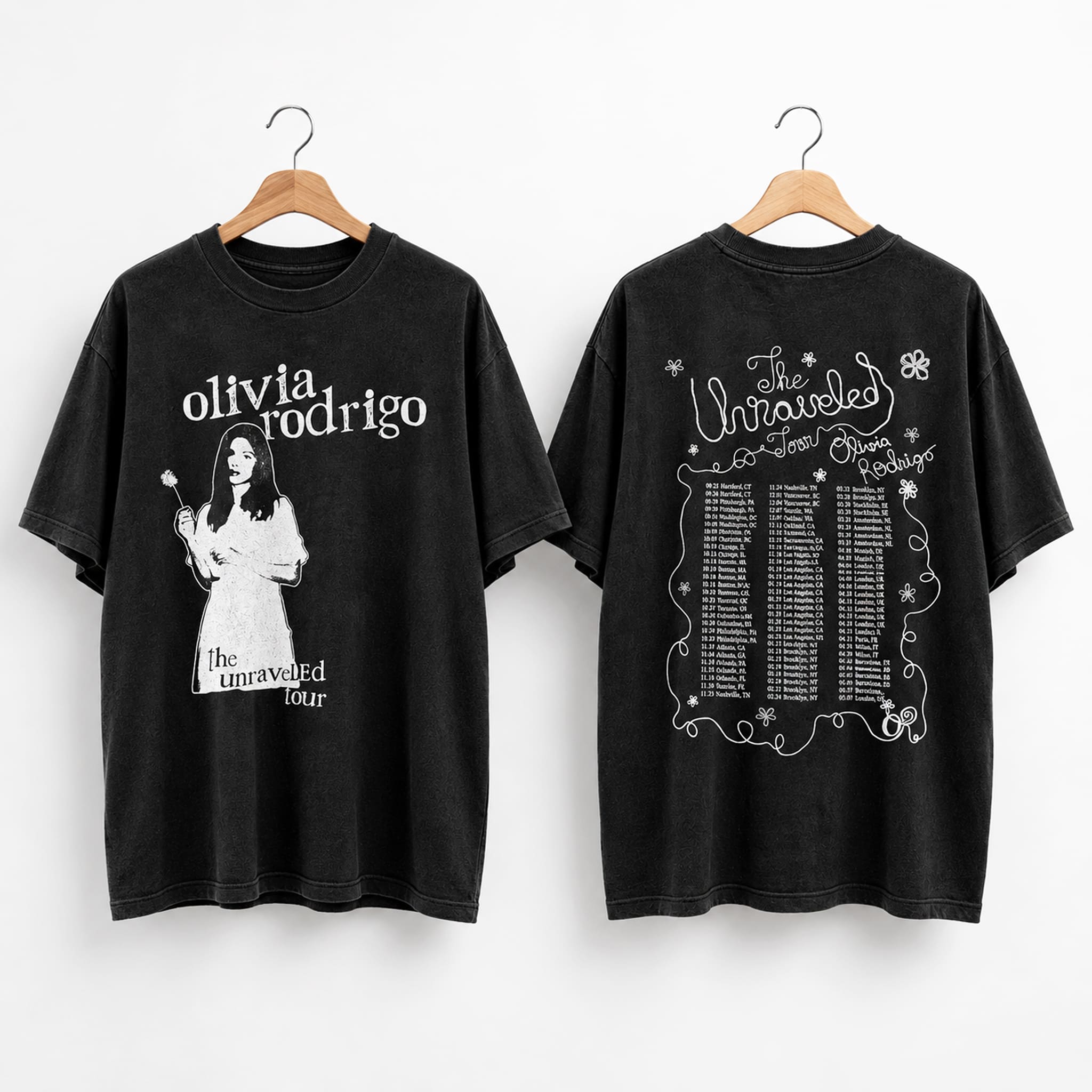 2026 Olivia Rodrigo Unraveled Dandelion Tour Shirt 3 2026 Olivia Rodrigo Unraveled Dandelion Tour Shirt 3
