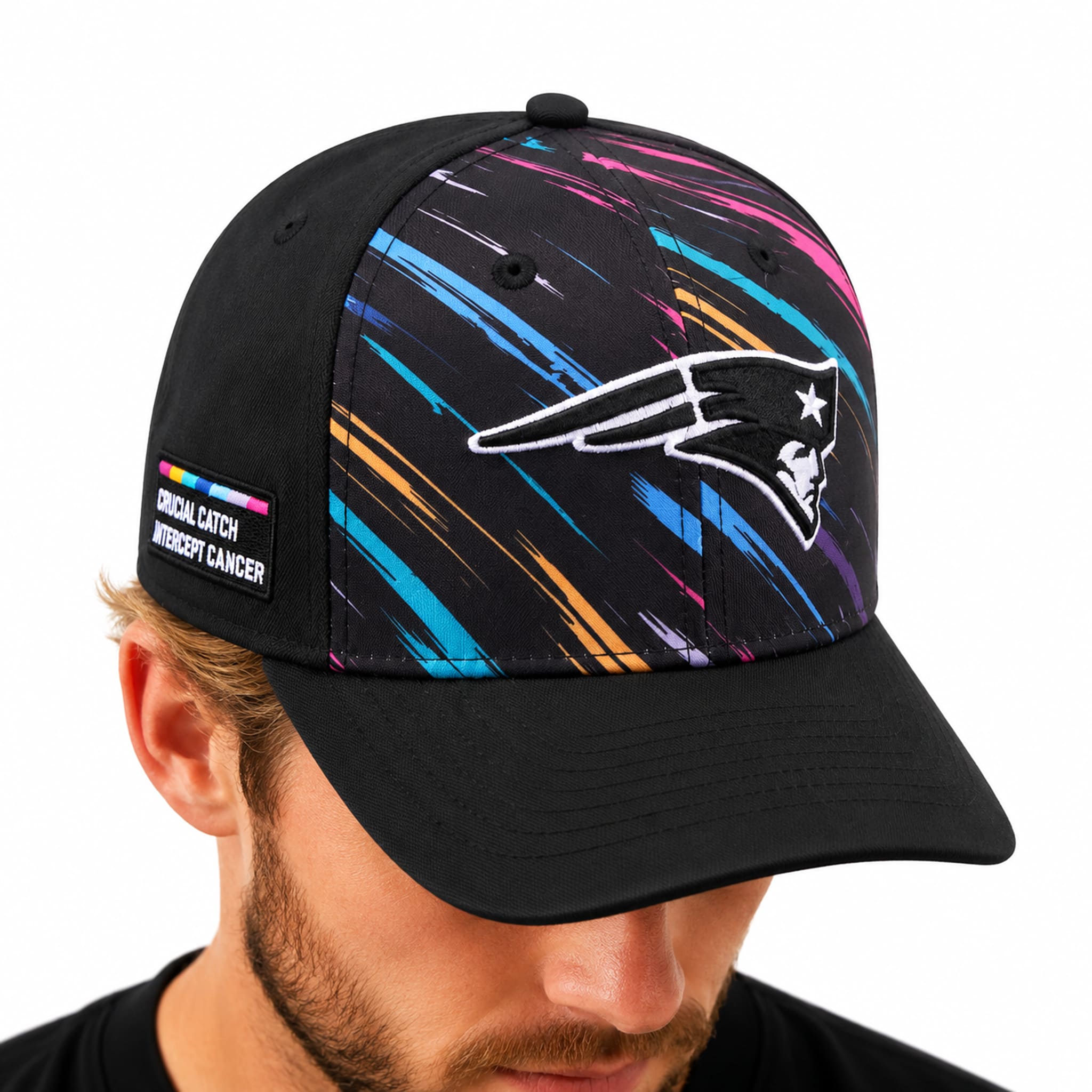 2026 Patriots Crucial Catch Cancer Hat 4 2026 Patriots Crucial Catch Cancer Hat 4