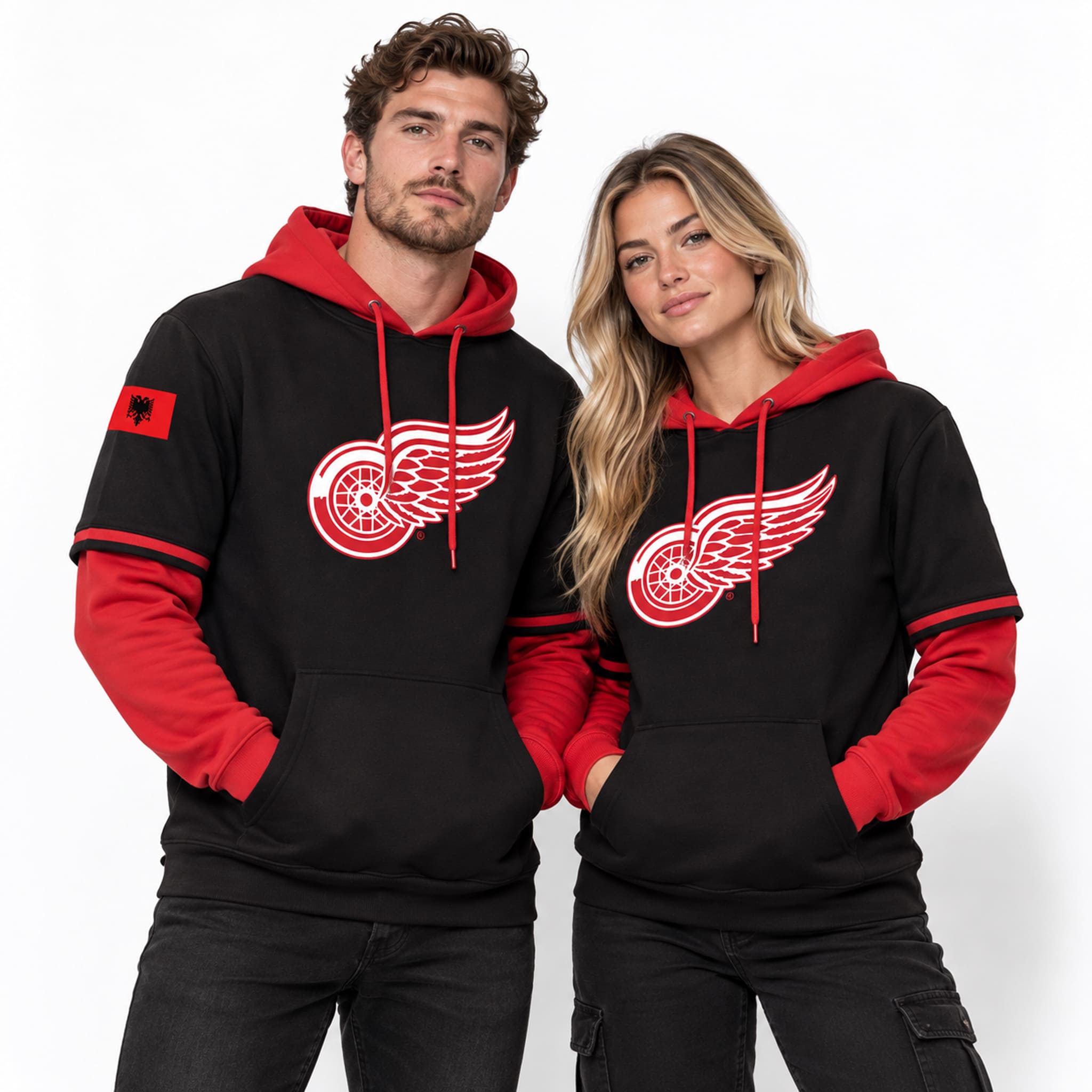 2026 Red Wings Albanian Heritage Layered Hoodie Giveaway 3 2026 Red Wings Albanian Heritage Layered Hoodie Giveaway 1