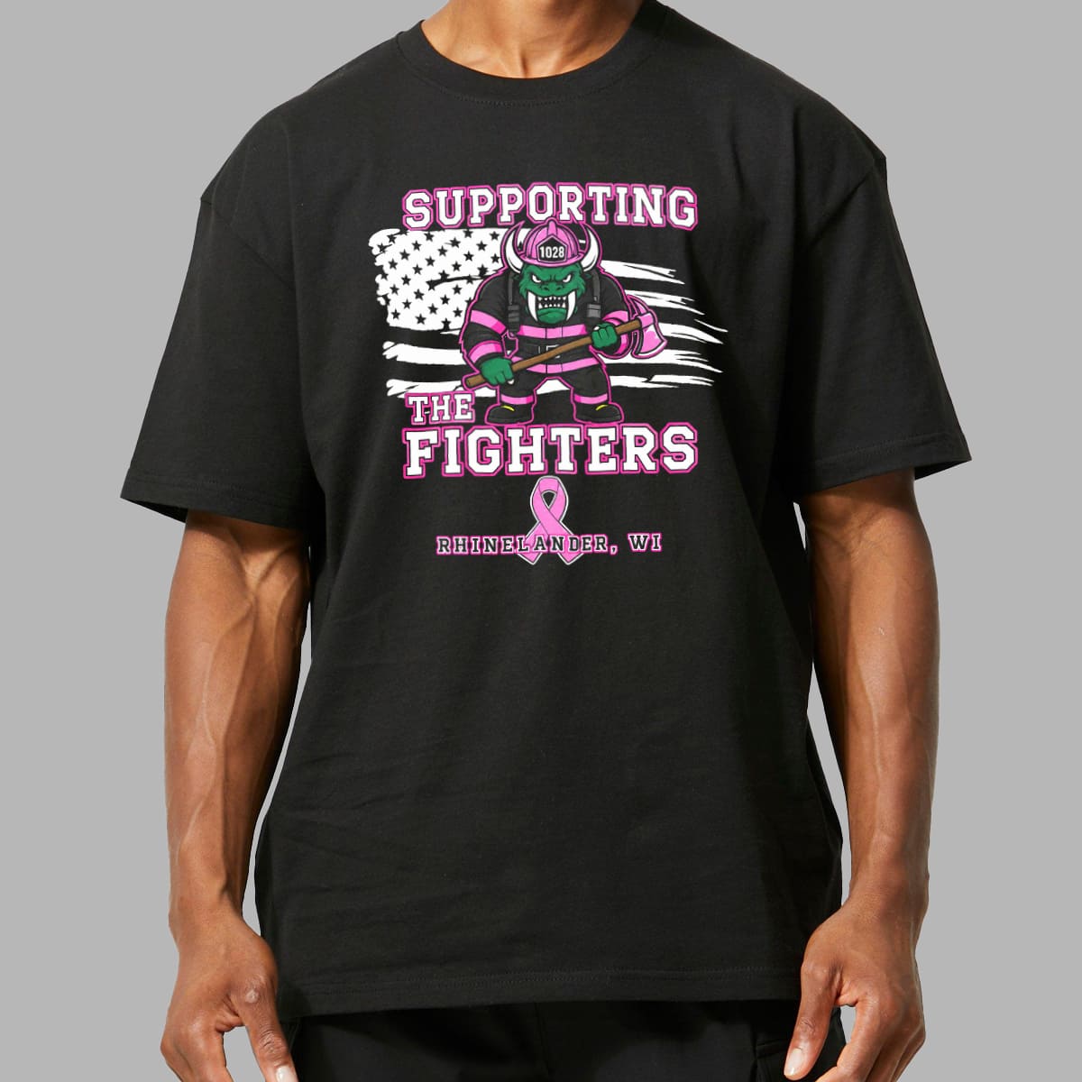 2026 Rhinelander Fire Department Breast Cancer Shirt 3 2026 Rhinelander Fire Department Breast Cancer Shirt 3