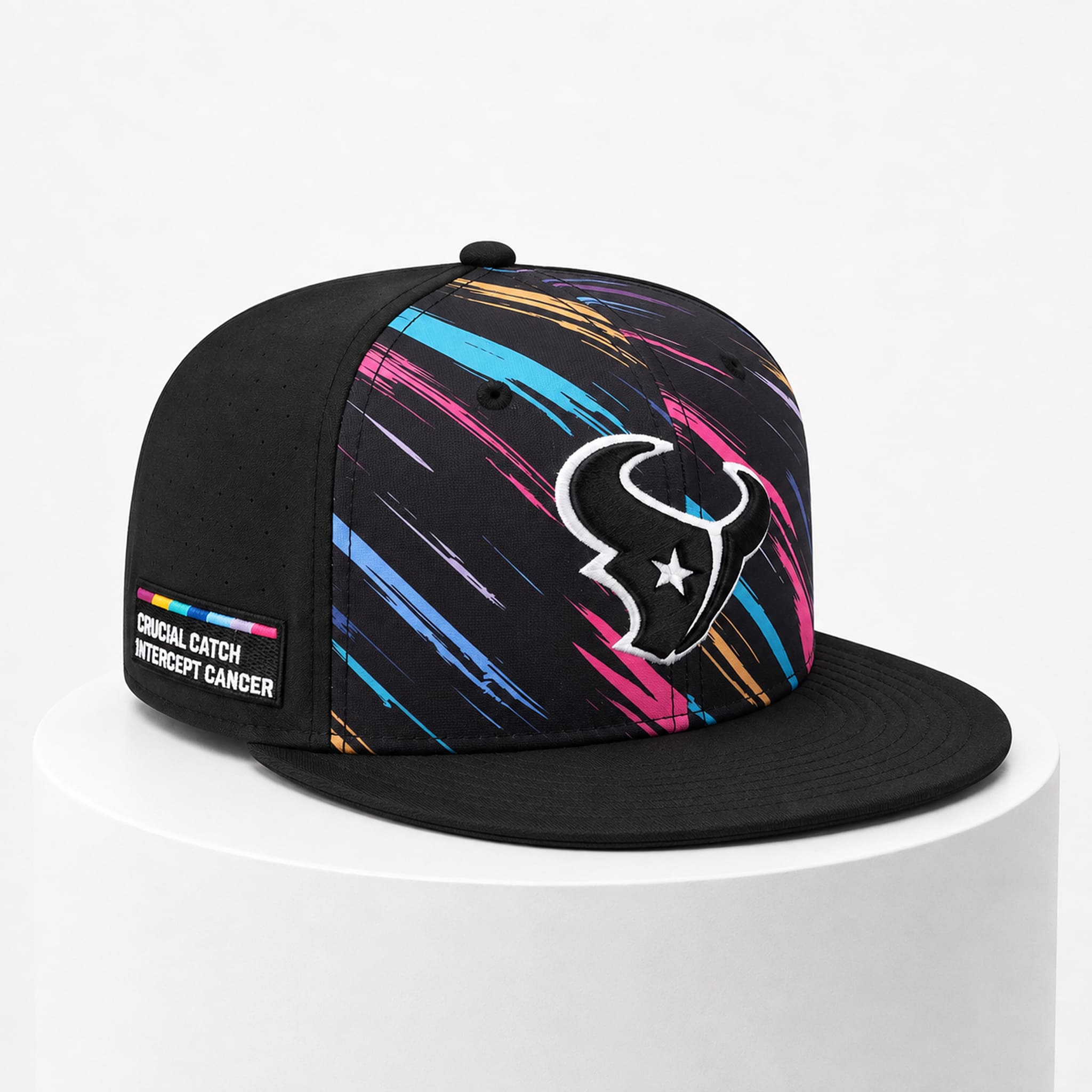 2026 Texans Crucial Catch Cancer Hat 1 2026 Texans Crucial Catch Cancer Hat 1