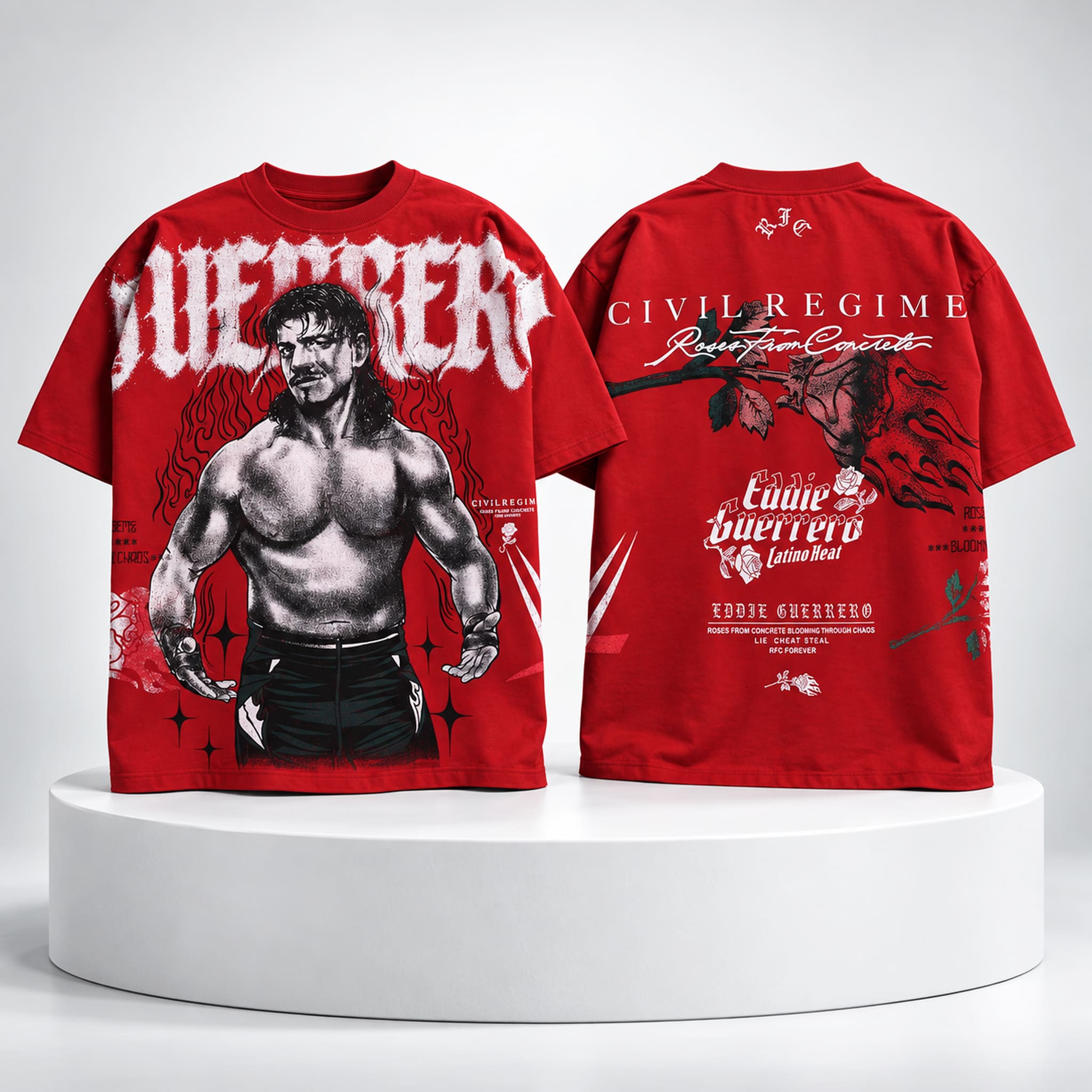 Rey Mysterio Eddie Guerrero Red Shirt 1 4 rey mysterio eddie guerrero red shirt.jpg