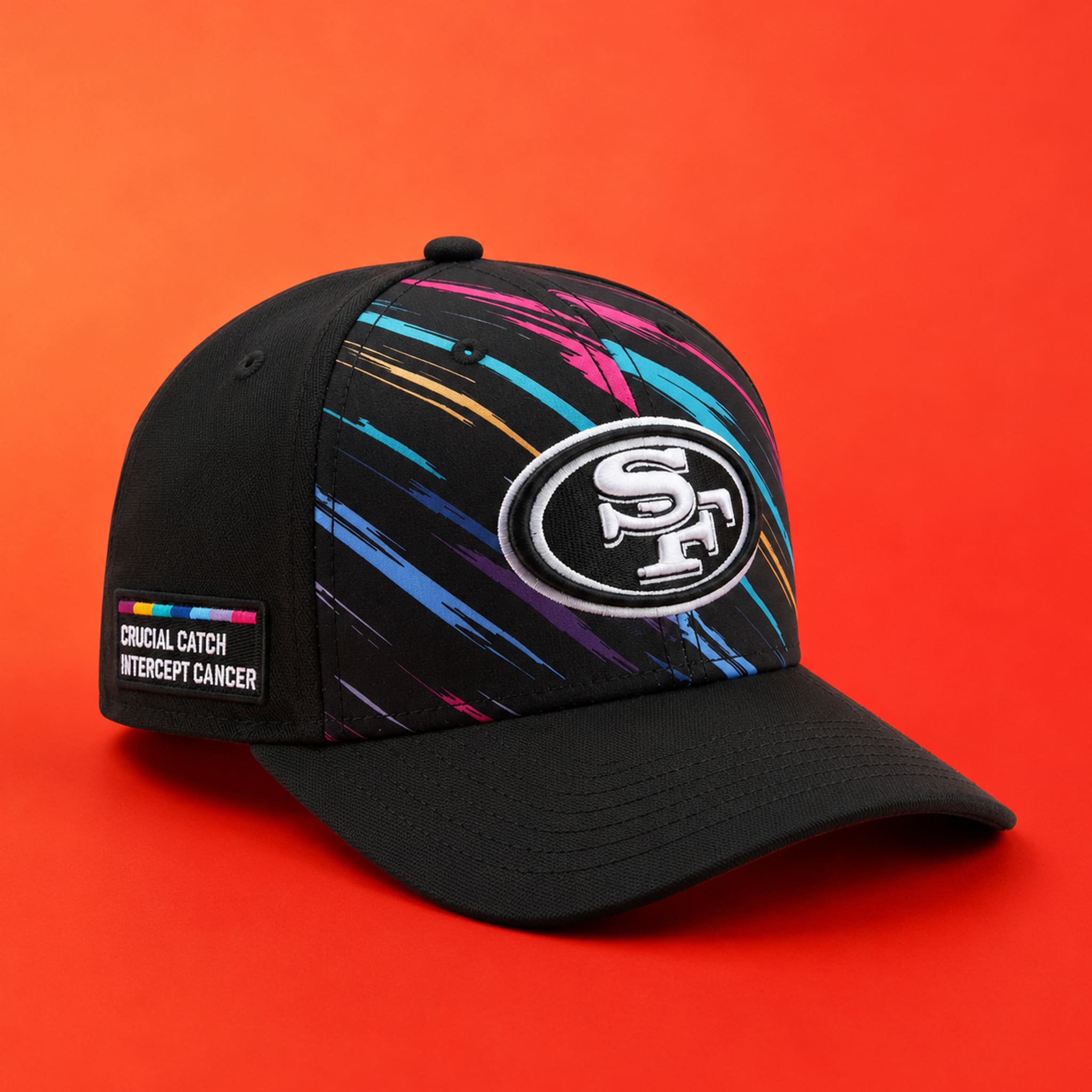 49ers Crucial Catch Cancer Hat 2026 1 49ers Crucial Catch Cancer Hat 2026 1