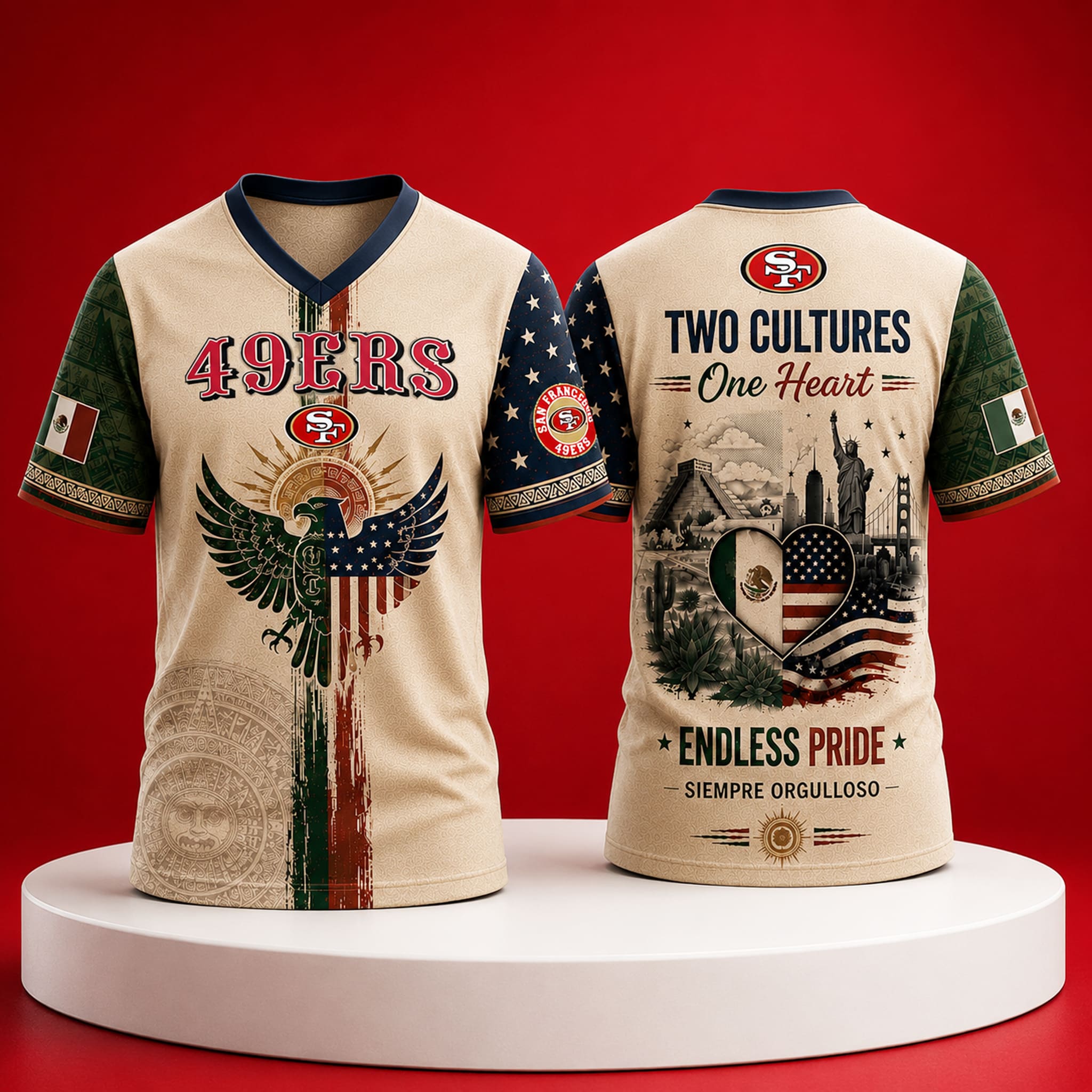 49ers Mexican American Heritage Jersey 2026 3 49ers Mexican American Heritage Jersey 2026