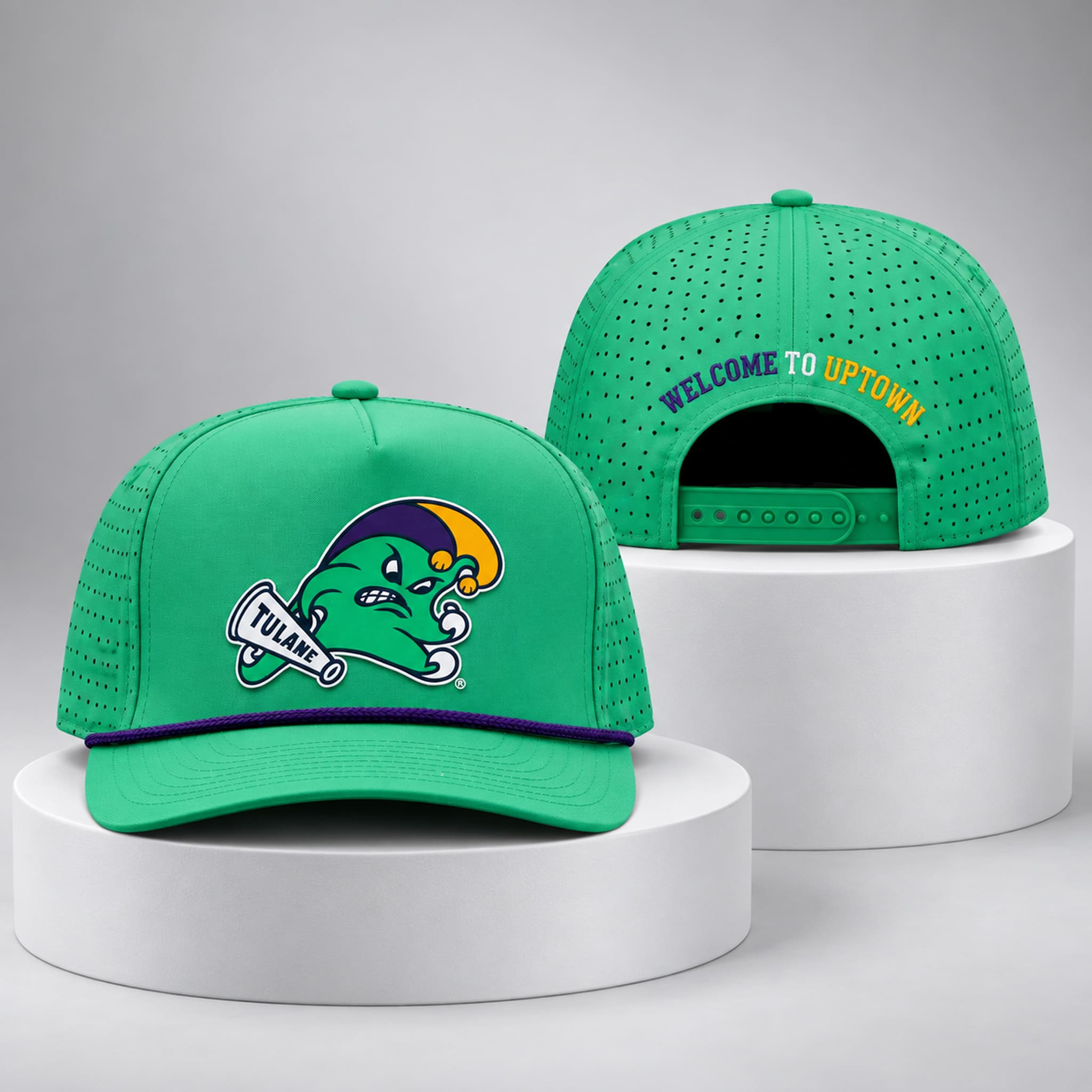 Tulane Football Welcome To Uptown Sideline Hat 2026 2 Tulane Football Welcome To Uptown Sideline Hat 2026 2