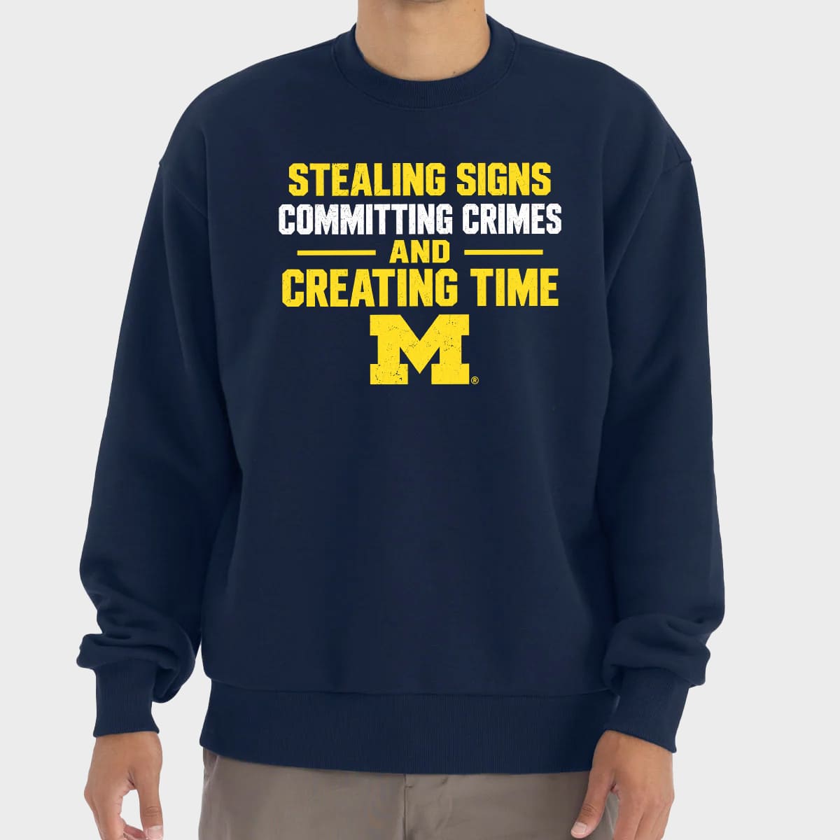 Stealing Signs Committing Crimes And Creating Time Michigan Wolverines Shirt 5 Stealing Signs Committing Crimes And Creating Time Michigan Wolverines Shirt 5