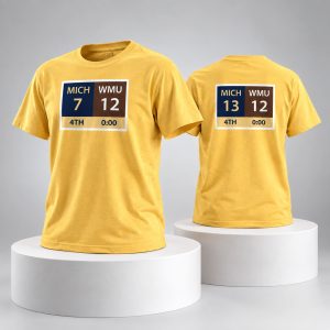 Dave Portnoy Michigan Wolverines Comeback Scoreboard Shirt 1