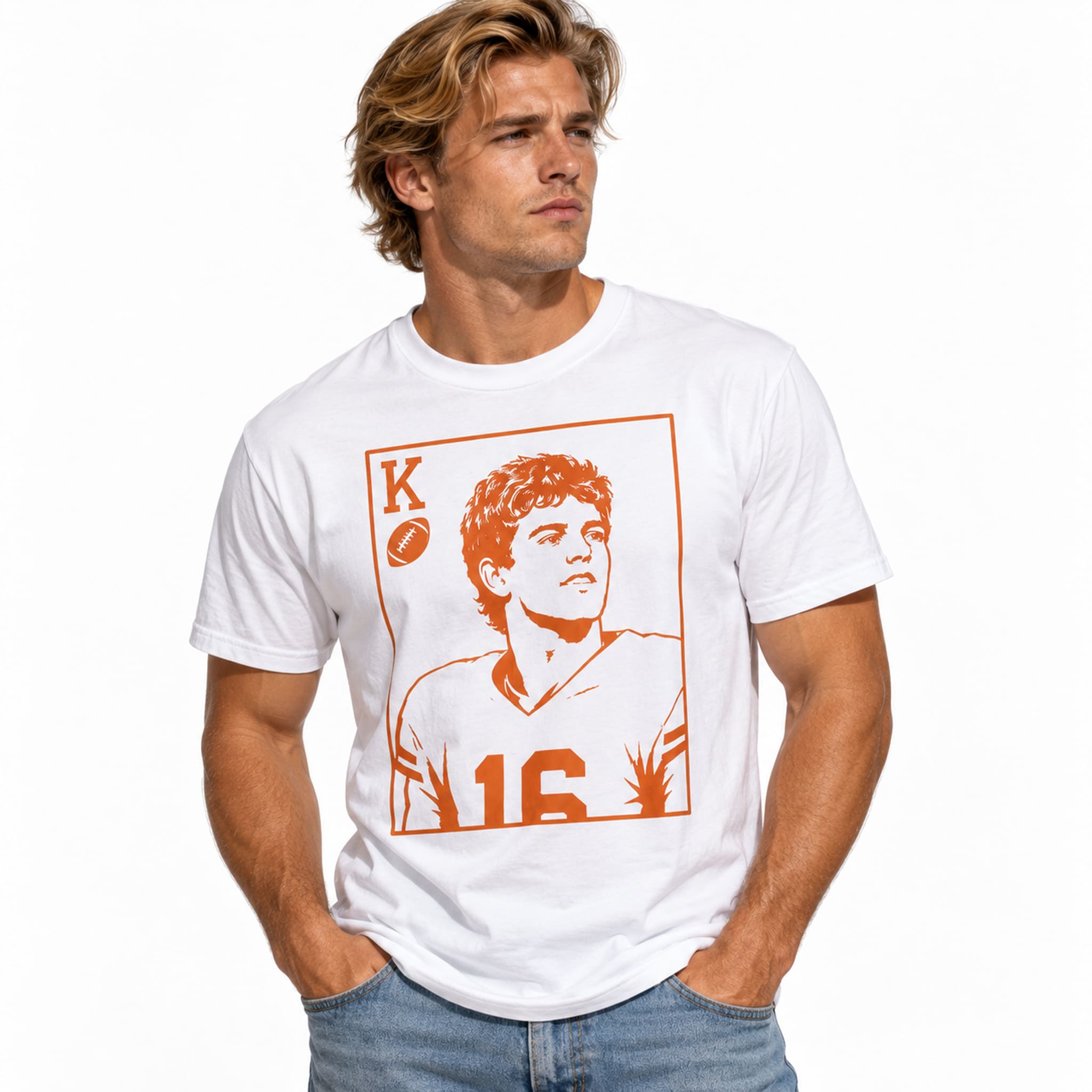 Arch Manning King Of Football Card Shirt 4 Arch Manning King Of Football Card Shirt 4