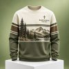 Be Still And Know Psalm 46:10 Waffle Sweater 7 Be Still And Know Psalm 46 10 Waffle Sweater 1