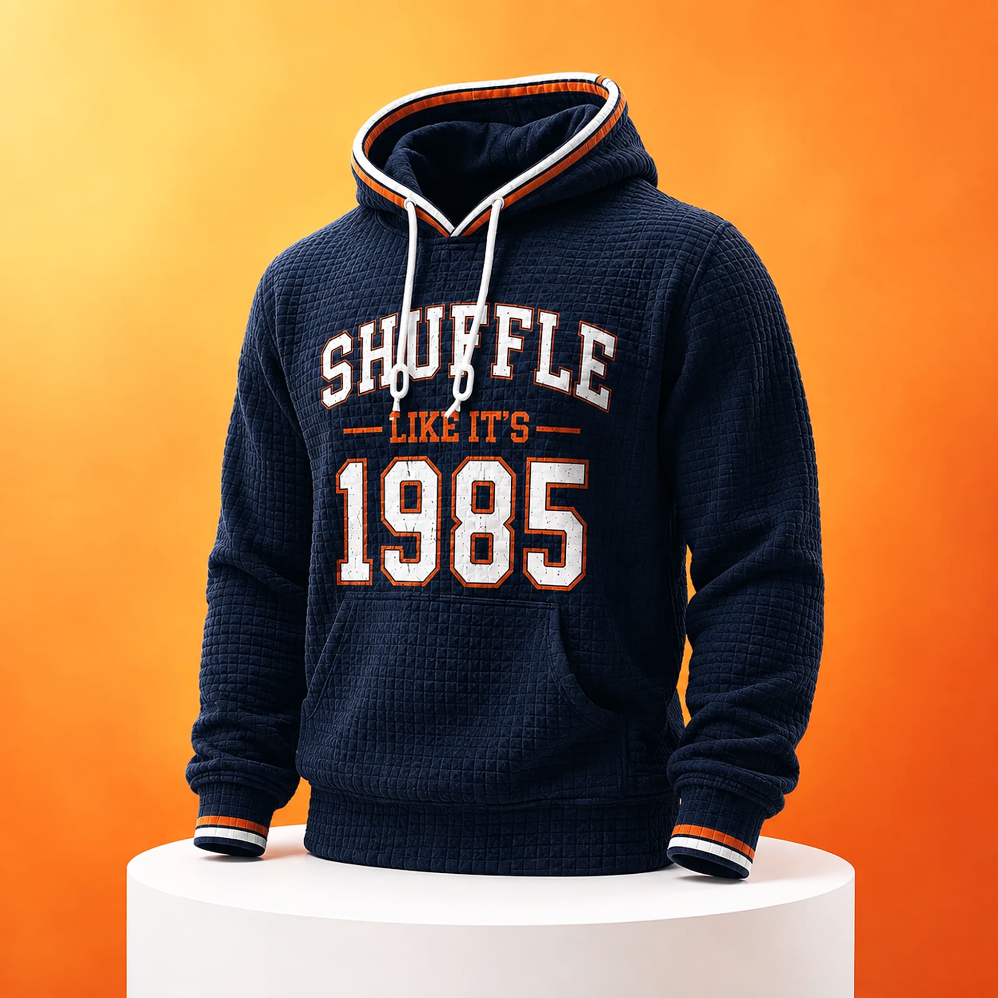 Bears Shuffle Like Its 1985 Waffle Hoodie Bears Shuffle Like Its 1985 Waffle Hoodie