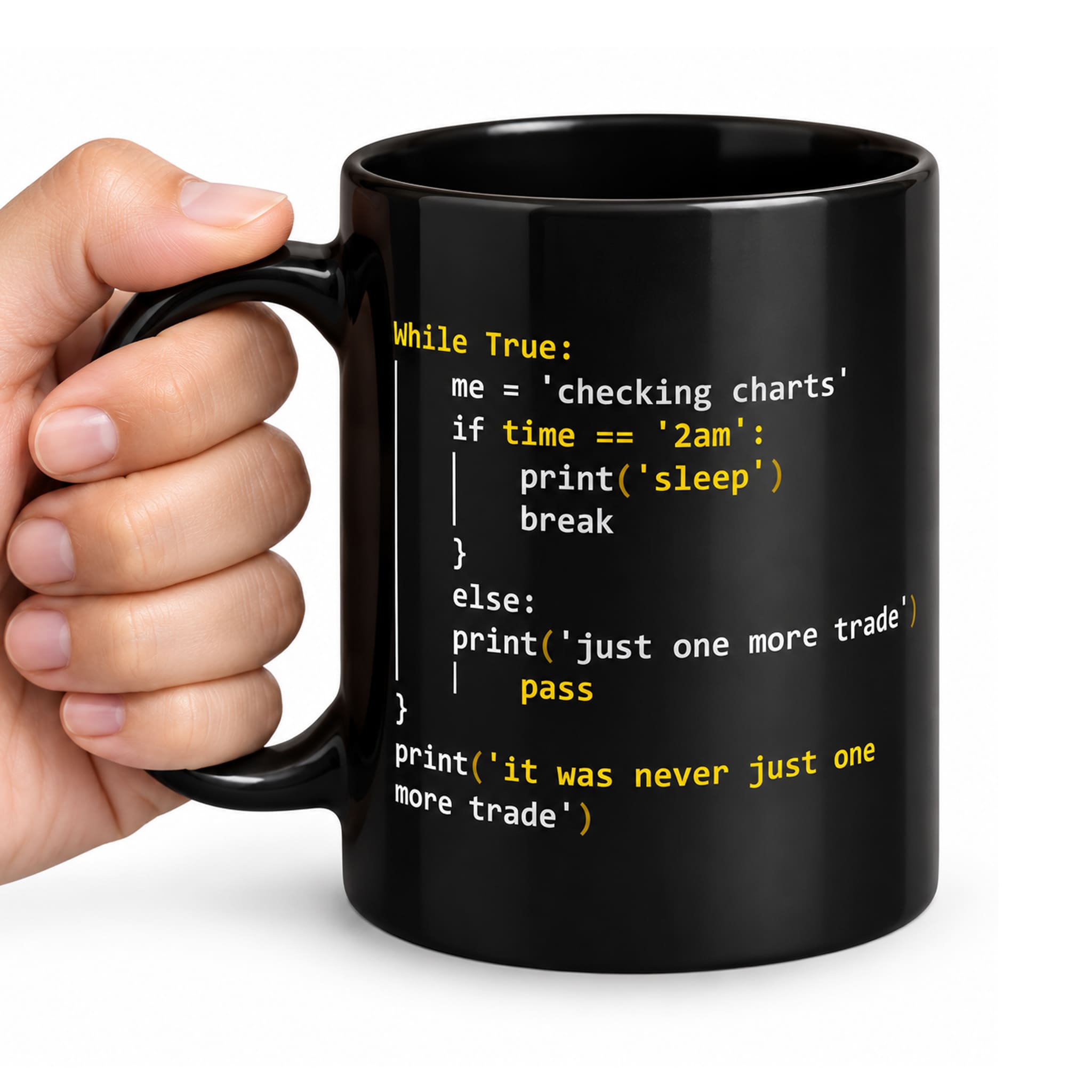Binance It Was Never Just One More Trade Mug 3 Binance It Was Never Just One More Trade Mug