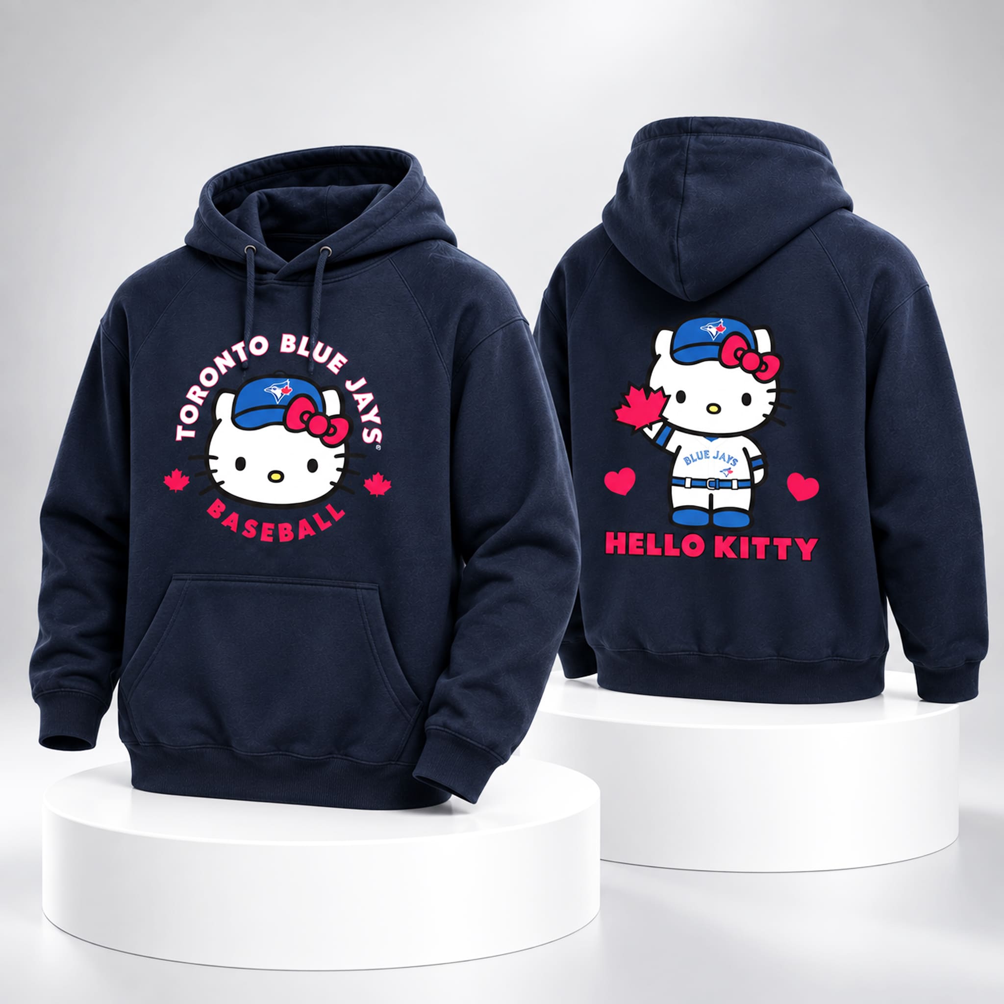 Blue Jays Hello Kitty Night Hoodie 2026 1 Blue Jays Hello Kitty Night Hoodie 2026 2