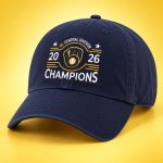 Brewers NL Central Champs Hat 2026