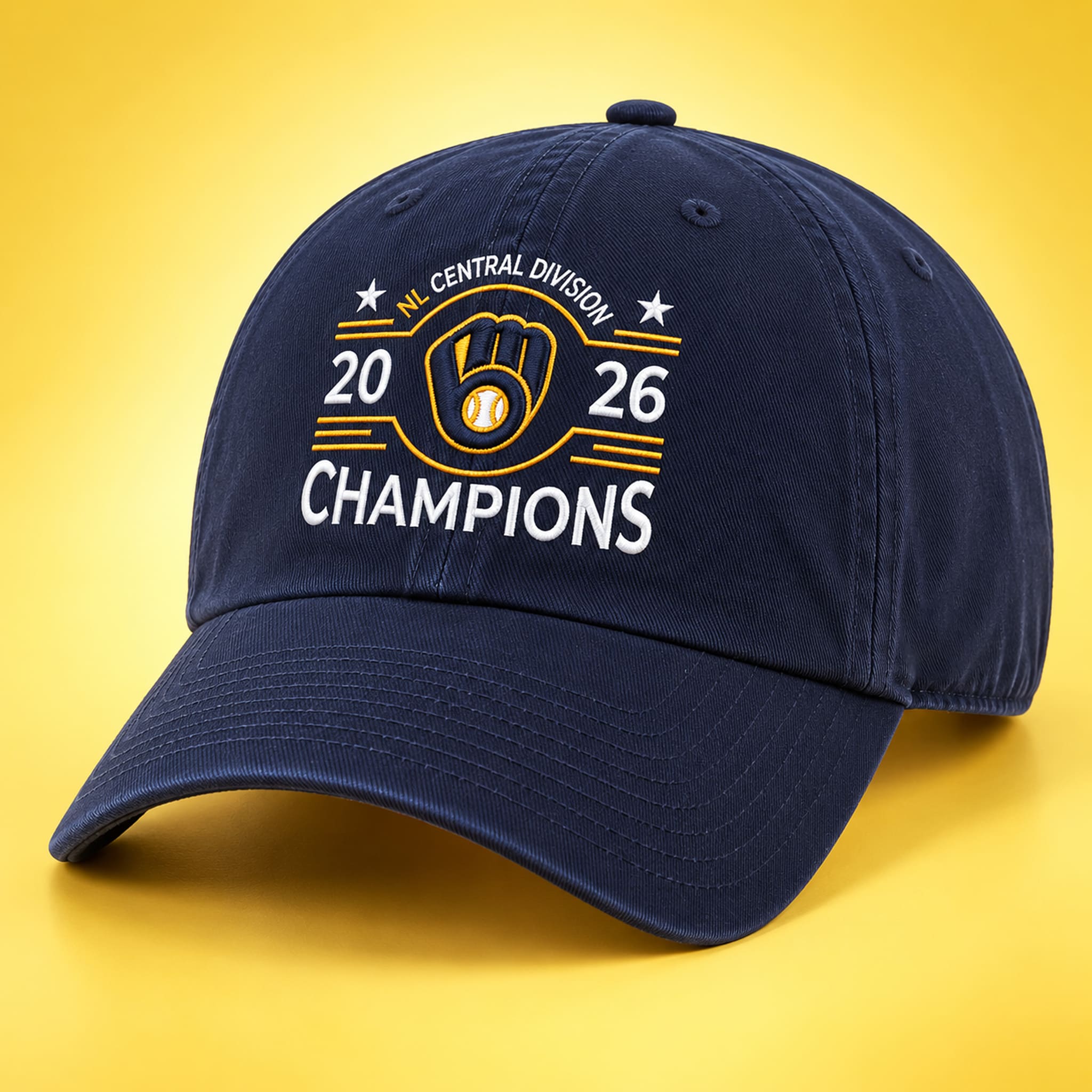 Brewers NL Central Champs Hat 2026 2 Brewers NL Central Champs Hat 2026 2