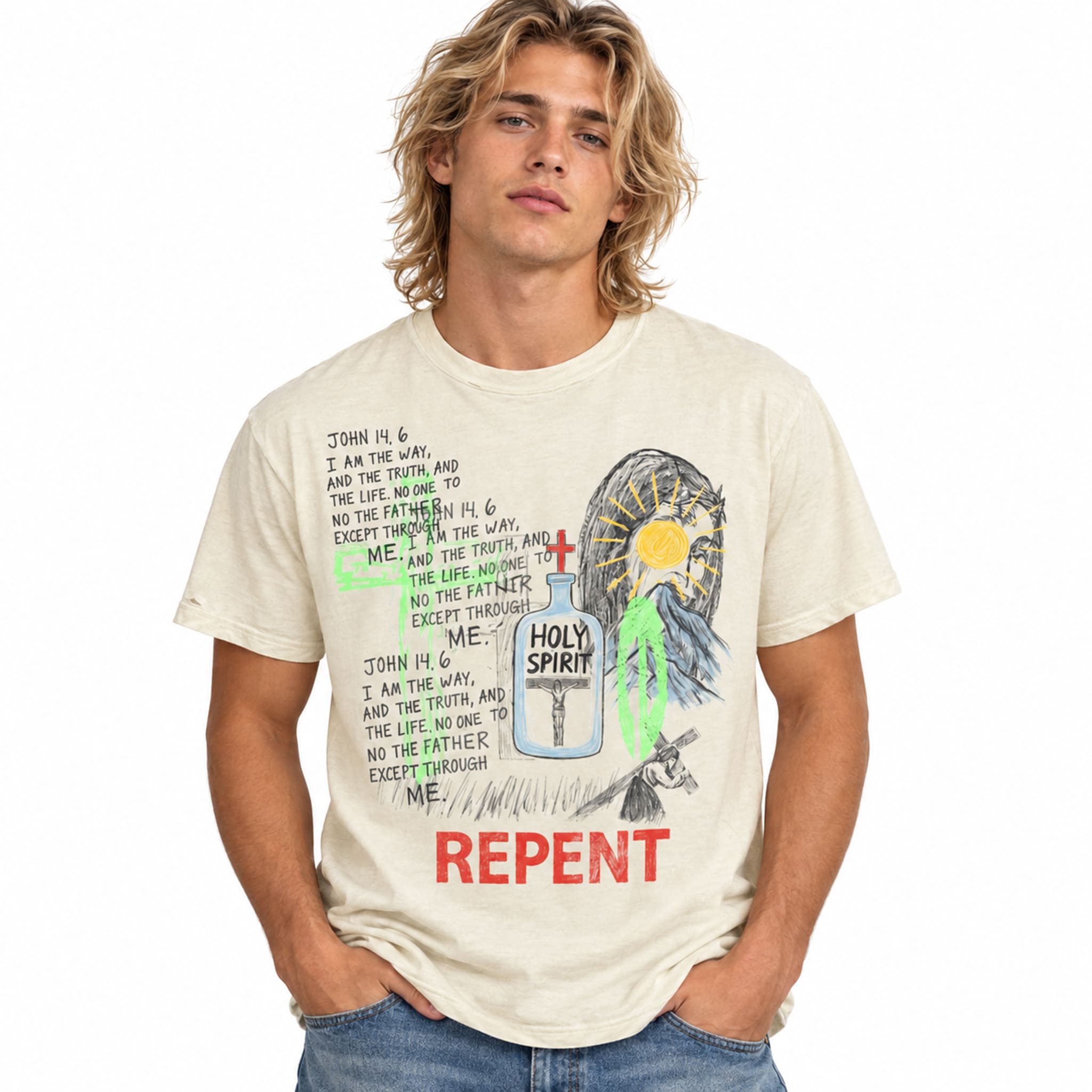C. J. Stroud John 14 6 Shirt 3 C. J. Stroud John 14 6 Shirt 3