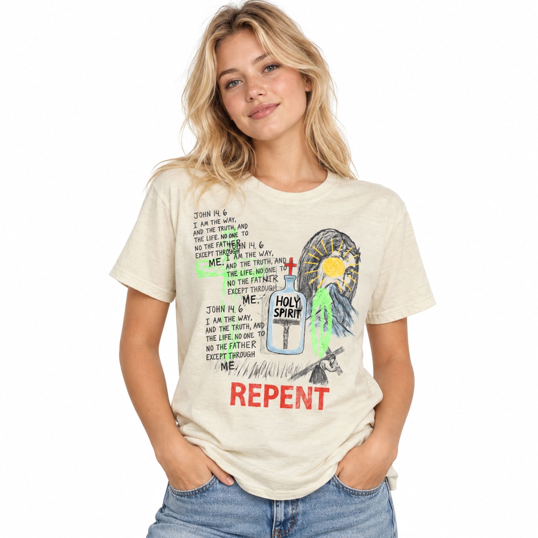 C. J. Stroud John 14 6 Shirt 4 C. J. Stroud John 14 6 Shirt 4