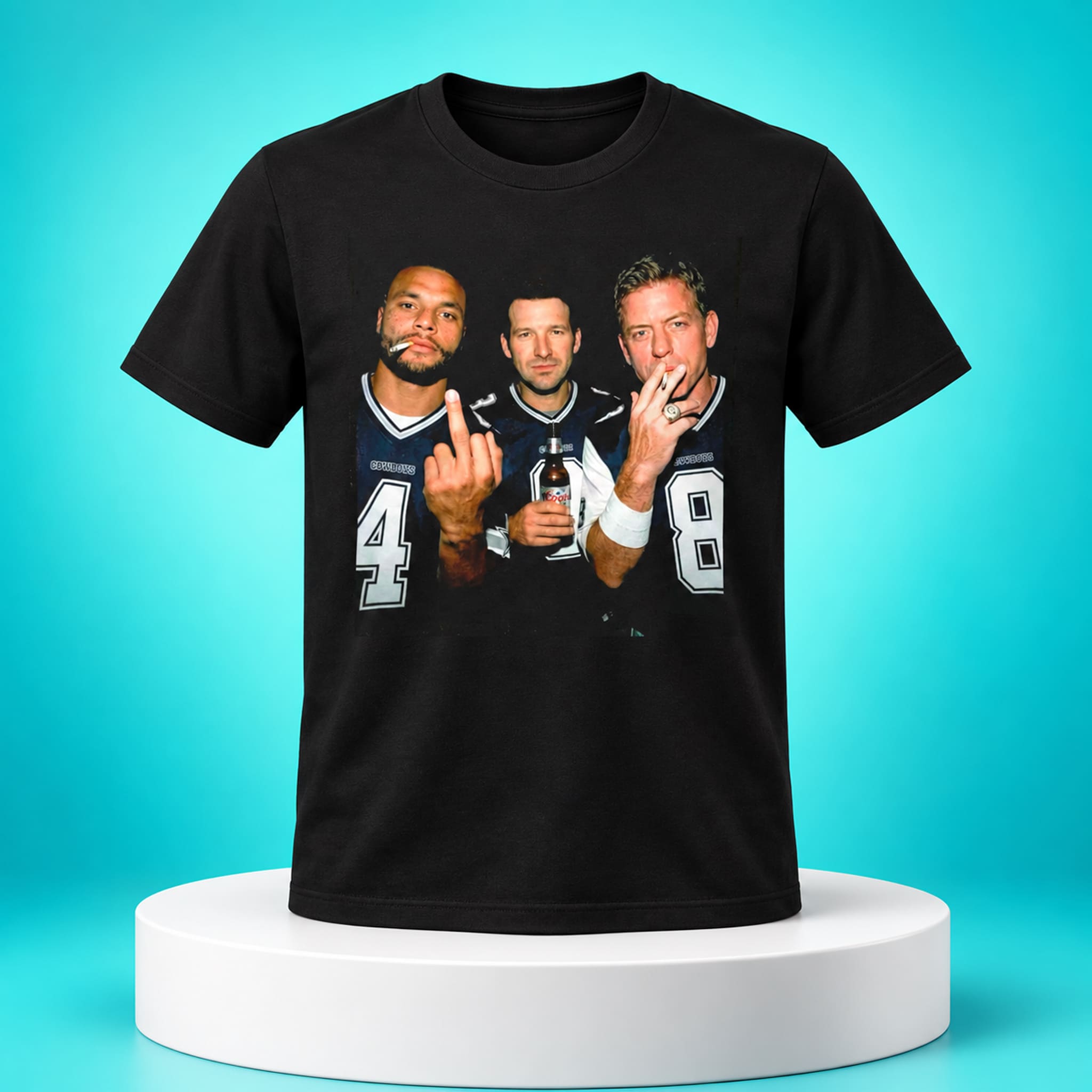 Cowboys Legends Smoking Shirt 1 Cowboys Legends Smoking Shirt 1
