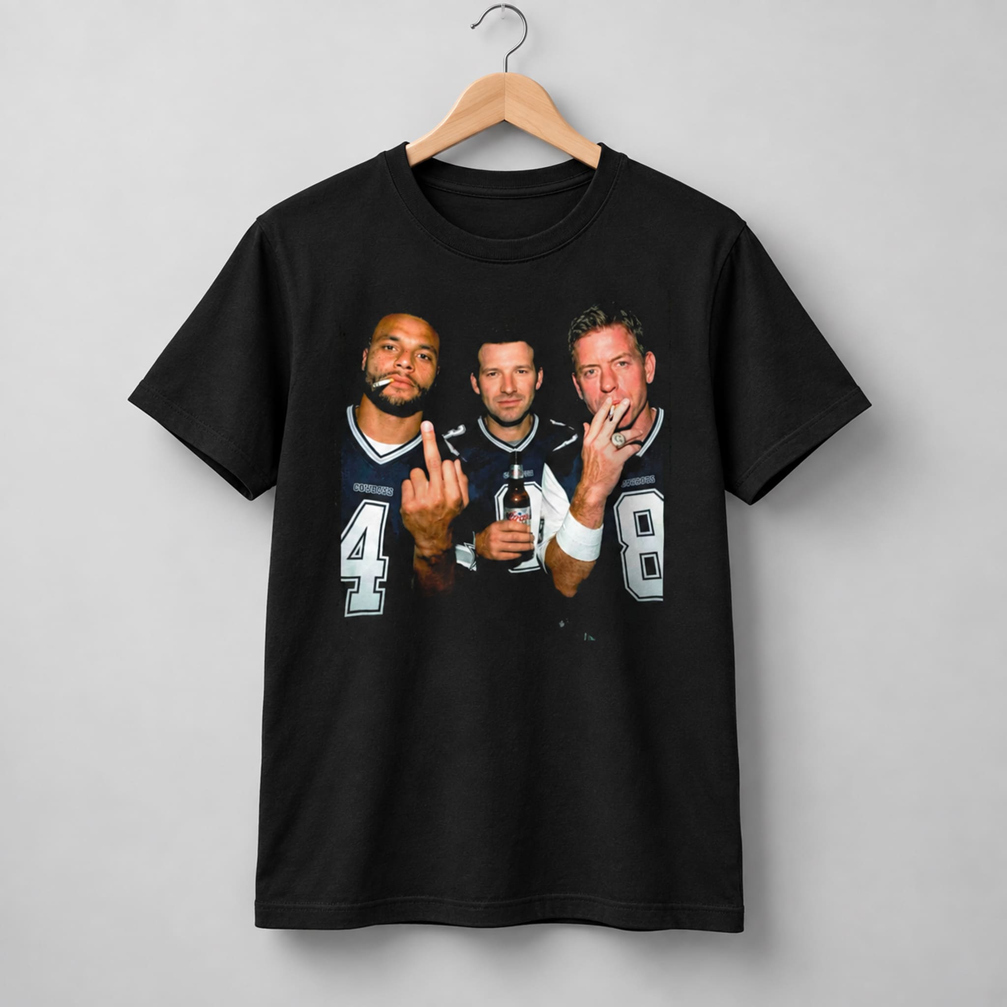 Cowboys Legends Smoking Shirt 2 Cowboys Legends Smoking Shirt 3
