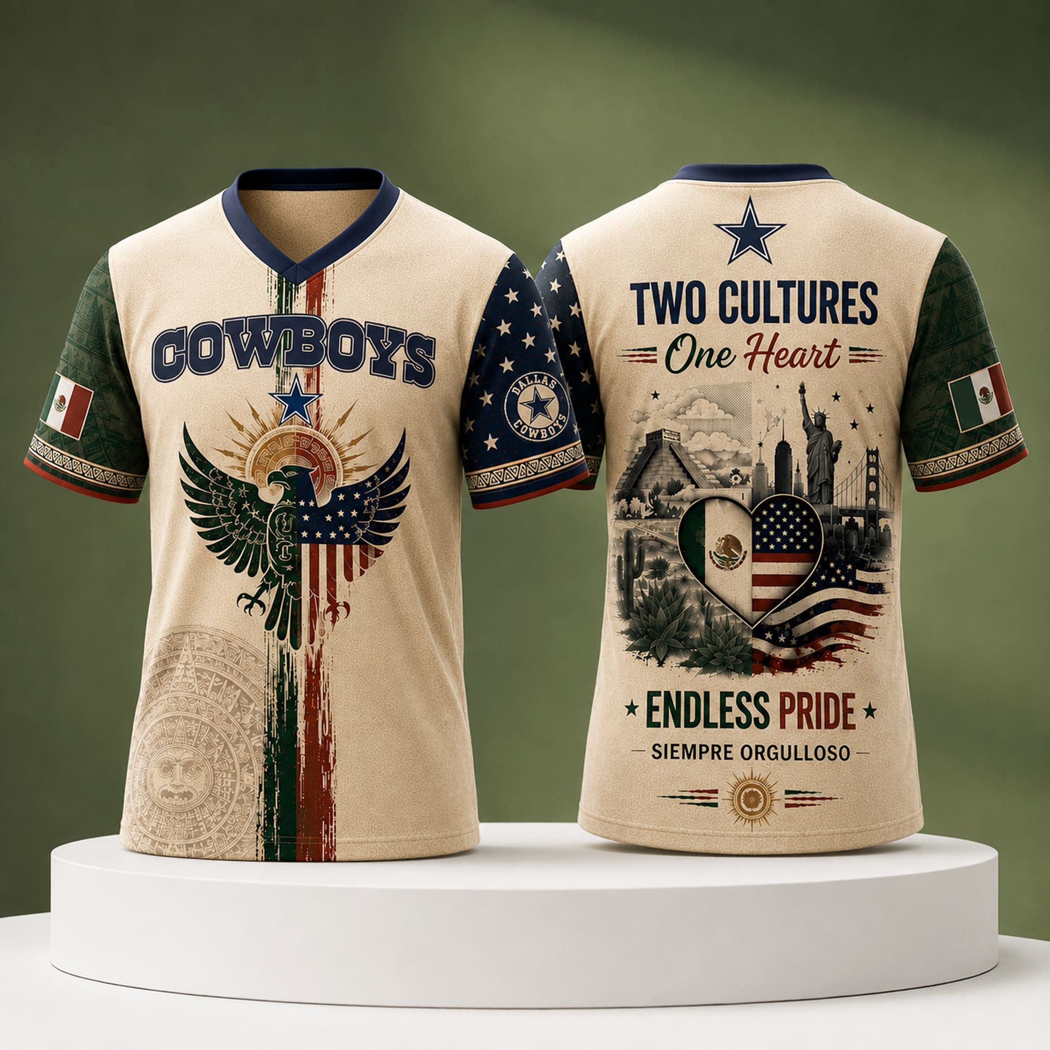 2026 Cowboys Mexican Heritage Jersey 3 Cowboys Mexican Heritage Jersey 2026