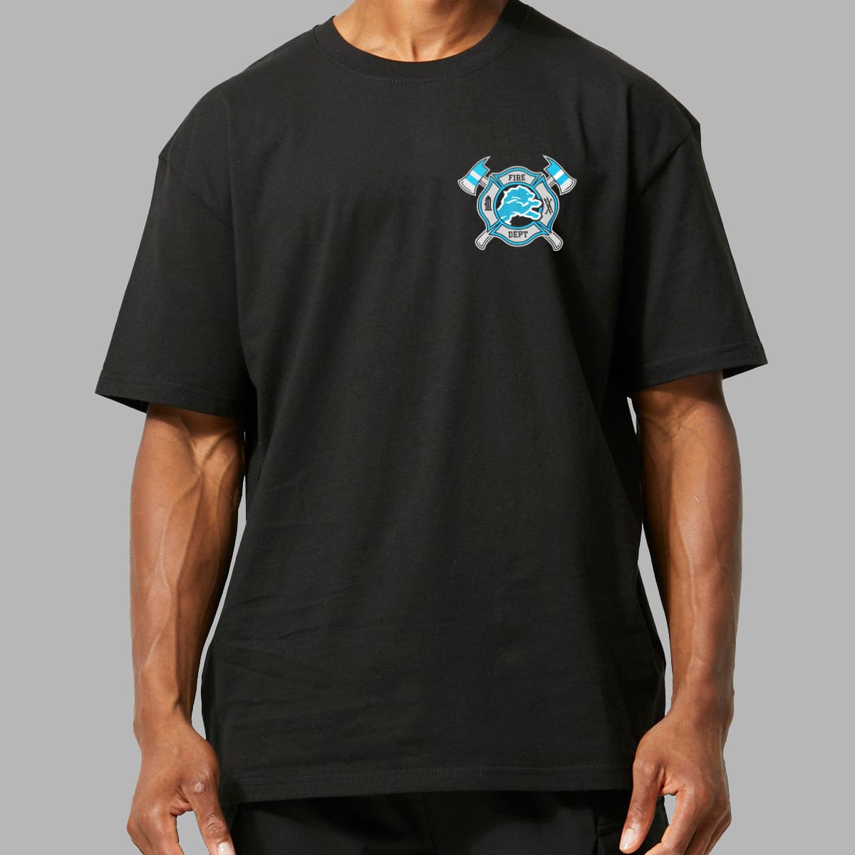 Dan Campbell Lions Fire Dept Shirt 4 Dan Campbell Lions Fire Dept Shirt 4